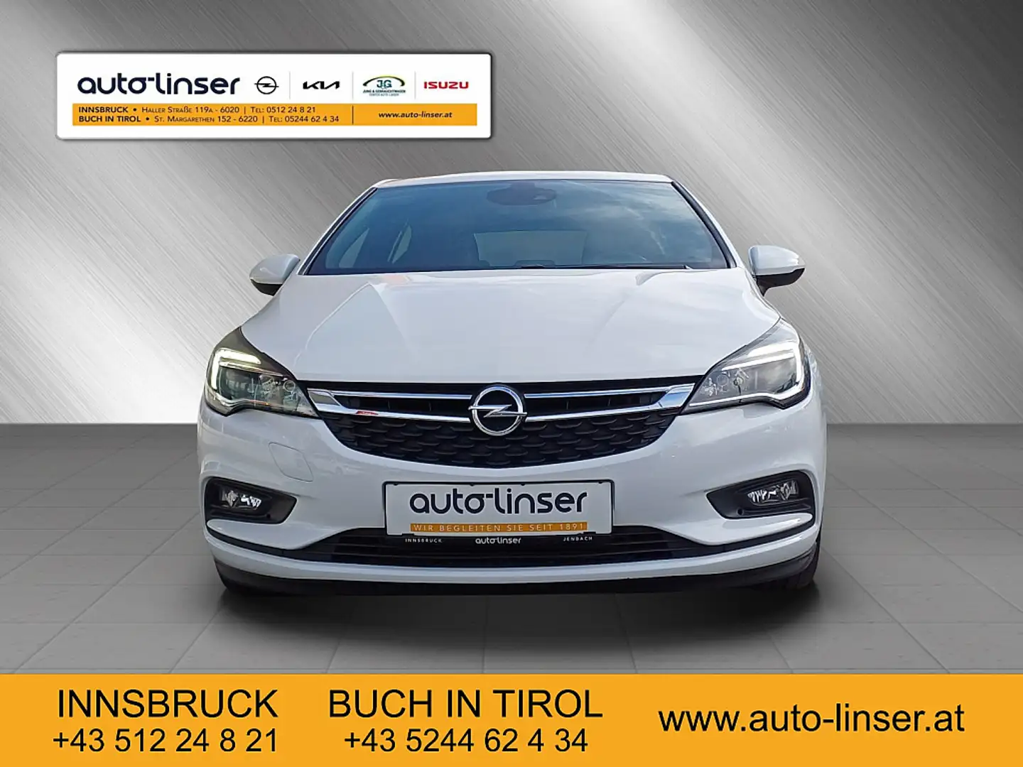 Opel Astra 1,4 Turbo Ecotec Direct Injection Dynamic Start... Blanc - 2