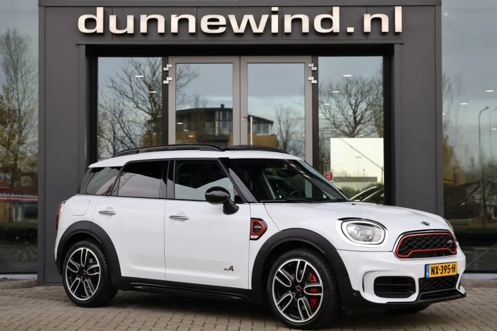 MINI 2.0 JCW ALL4 *PANO*H&K*SFEER*LEDER*HUD*TREKHAAK*VO Білий - 1