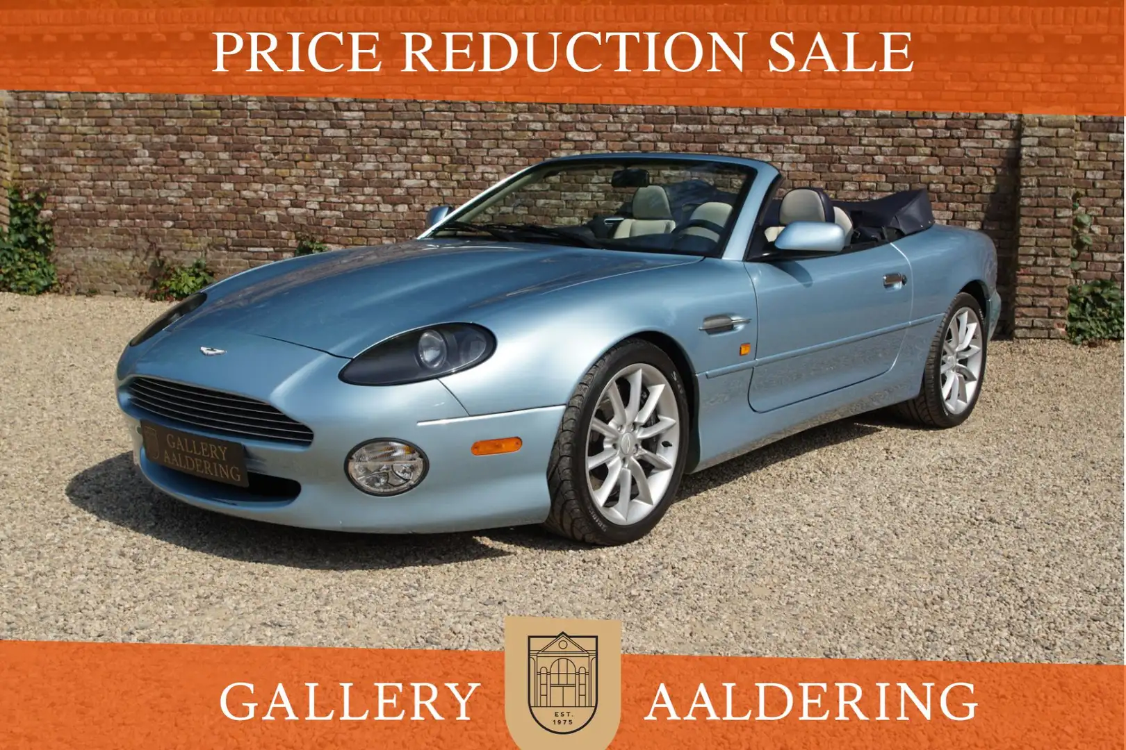 Aston Martin DB7 Vantage Volante PRICE REDUCTION! Low mileage and c Синий - 1