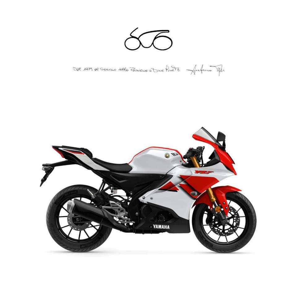 Yamaha YZF-R125 YZF R125 2026 Anniversary White