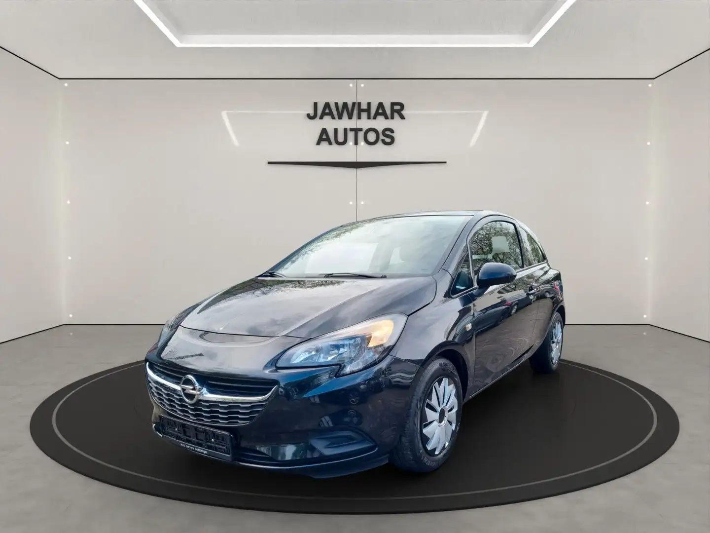 Opel Corsa E 1.2 *KLIMA*EL FENST*AUX*TÜV NEU*GARANTIE Zwart - 2