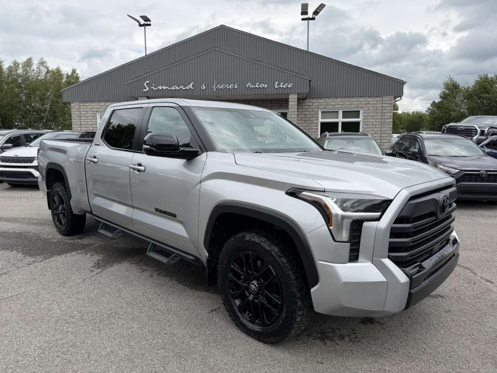 2025 Toyota Tundra LIMITED NIGHTSHADE CREW MAX 3.4L 4X4 FULL!