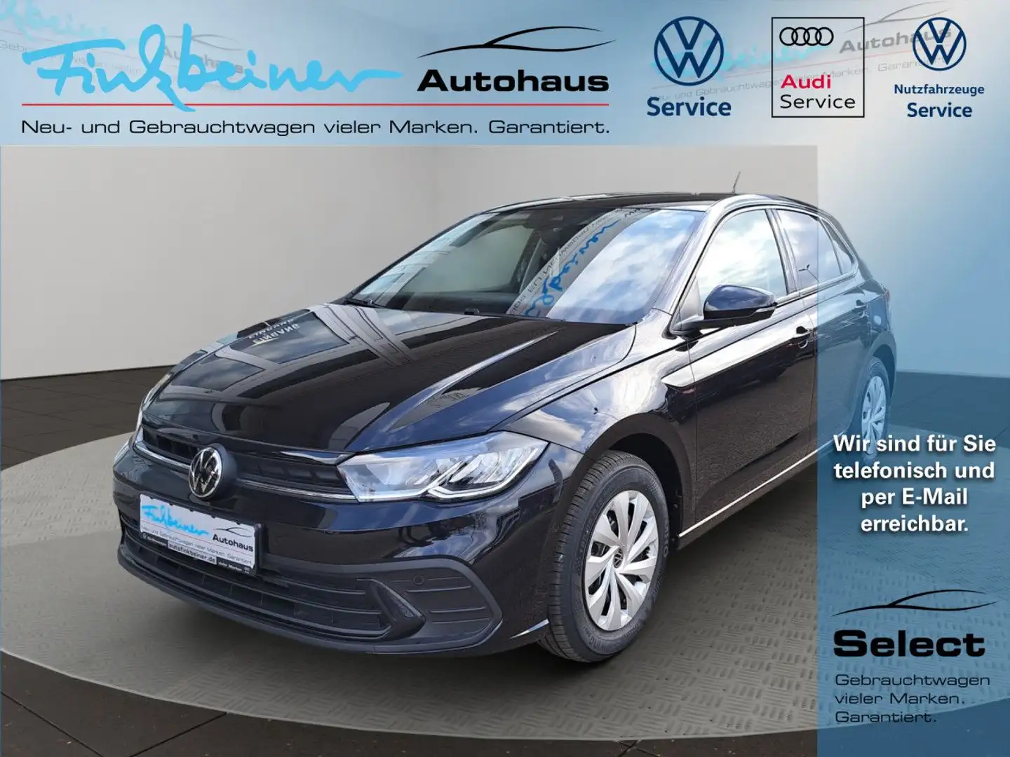 Volkswagen Polo Life 1.0l TSI DSG Bluetooth LED Klima Schwarz - 1