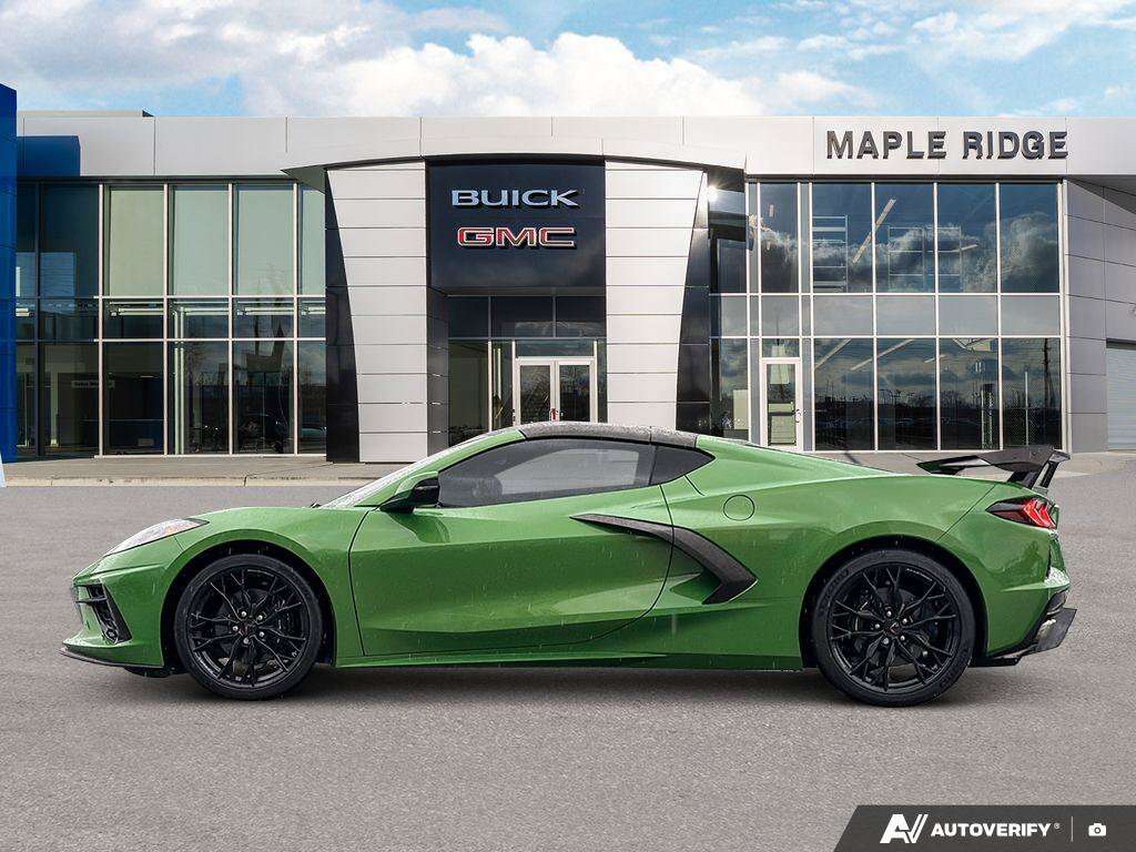 2026 Chevrolet Corvette 1LT | Performance Exhaust | Roswell Green Exterior — снимка 1