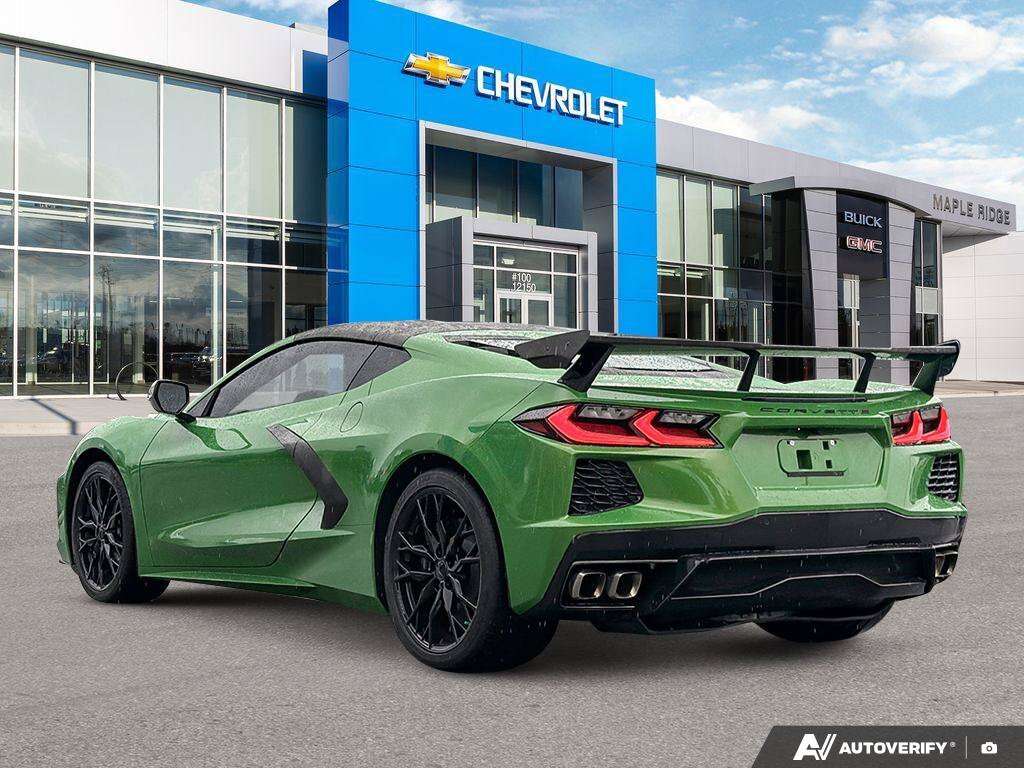 2026 Chevrolet Corvette 1LT | Performance Exhaust | Roswell Green Exterior — снимка 1