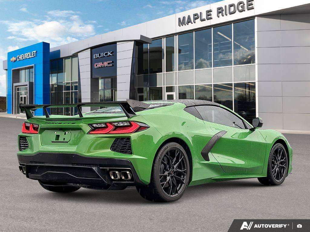 2026 Chevrolet Corvette 1LT | Performance Exhaust | Roswell Green Exterior — снимка 1