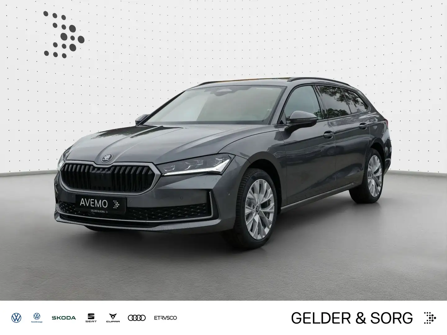 Skoda Superb Combi Selection 2.0 TDI 4x4 HuD|ACC|NAVI Gris - 1