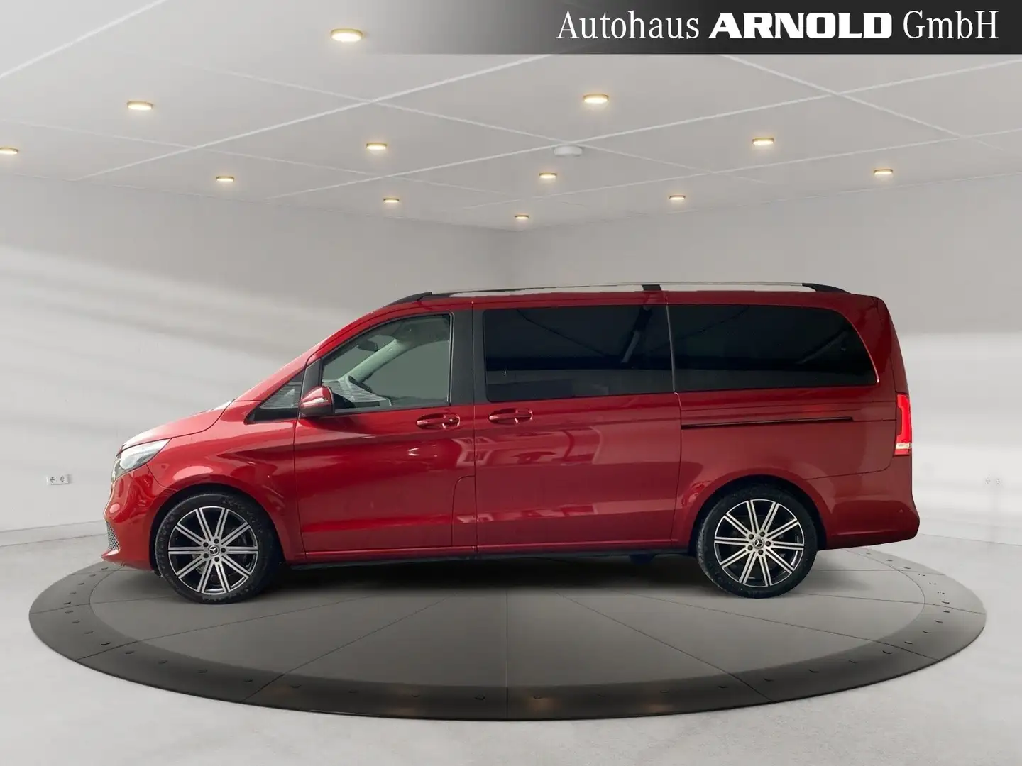 Mercedes-Benz V 300 V 300 d EDITION Lang 7-Sitze AHK 19" el-Klappe ! Rot - 2