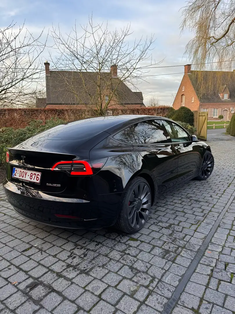 Tesla Model 3 Dual Motor Performance Zwart - 2