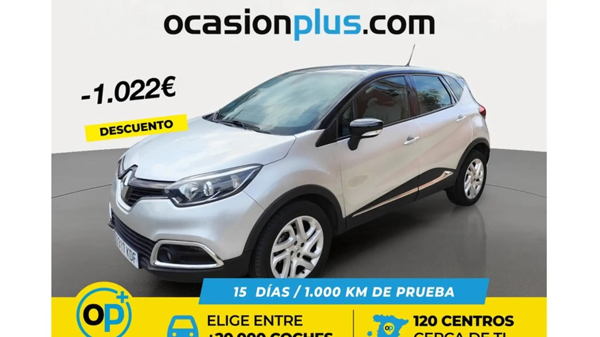 Renault Captur 1.5dCi eco2 Energy Zen 110 Silber - 1