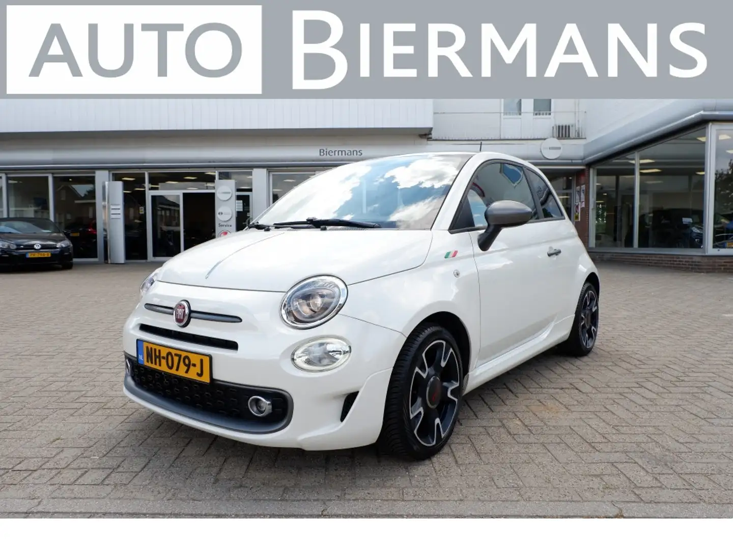 Fiat 500 0.9 TA Turbo Sport Navi / Schuifkantel-dak / INCL. Wit - 1