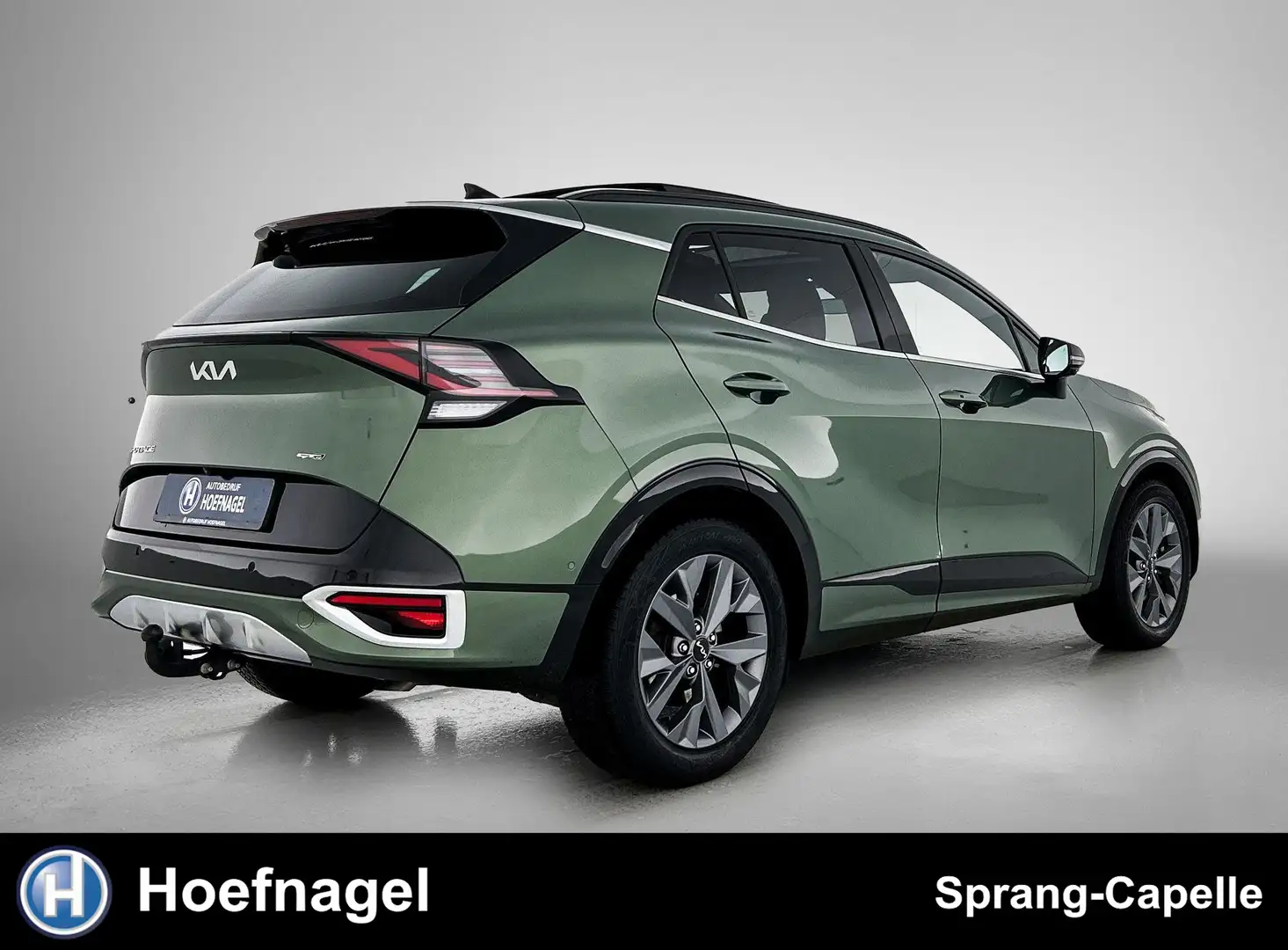 Kia Sportage 1.6 T-GDi Hybrid GT-Line | Trekhaak | Schuifdak | Groen - 2