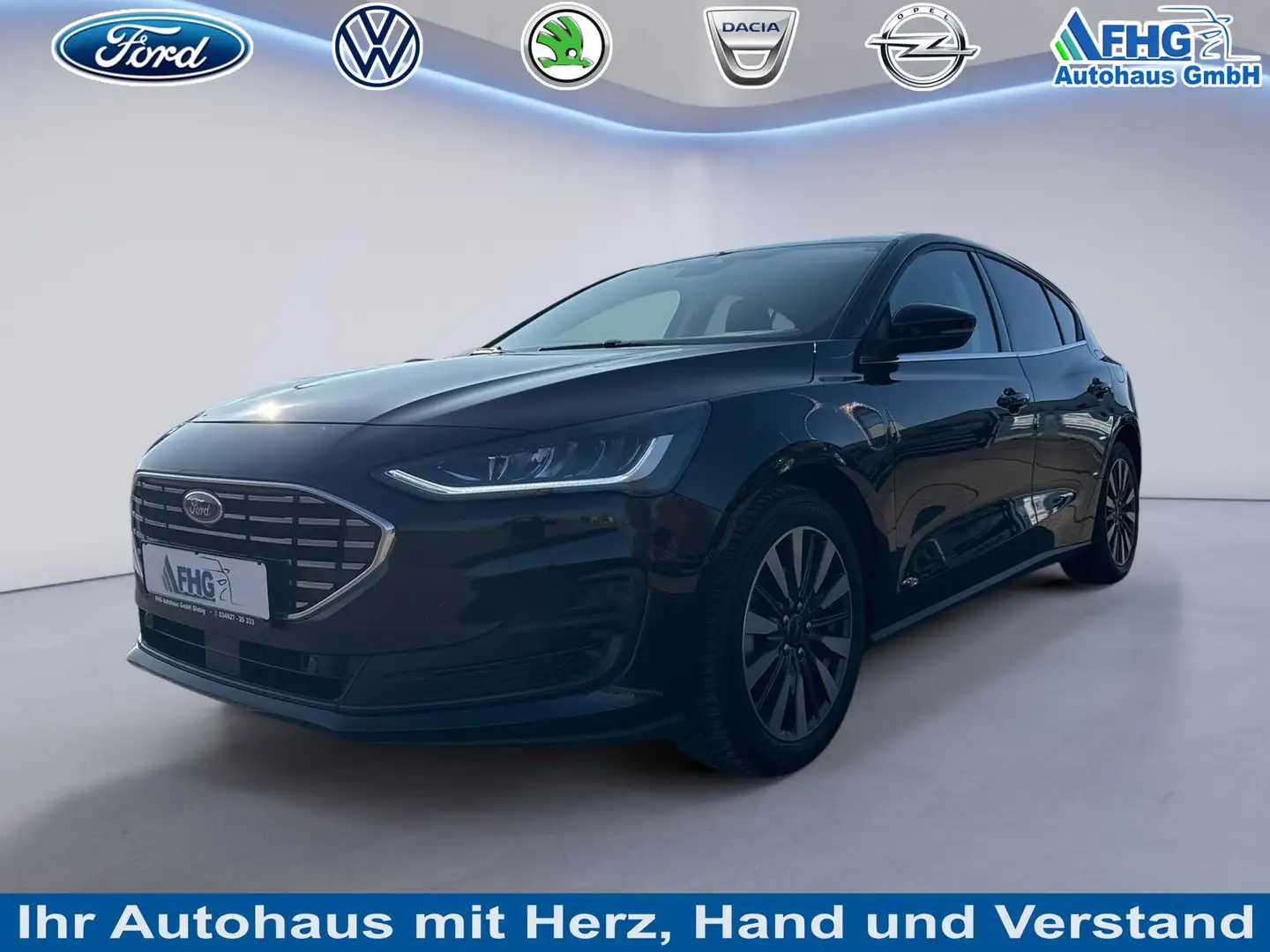 Ford Focus 1.0 EcoBoost Mild-Hybrid Titanium X S/S (EUR 11... Zwart - 1