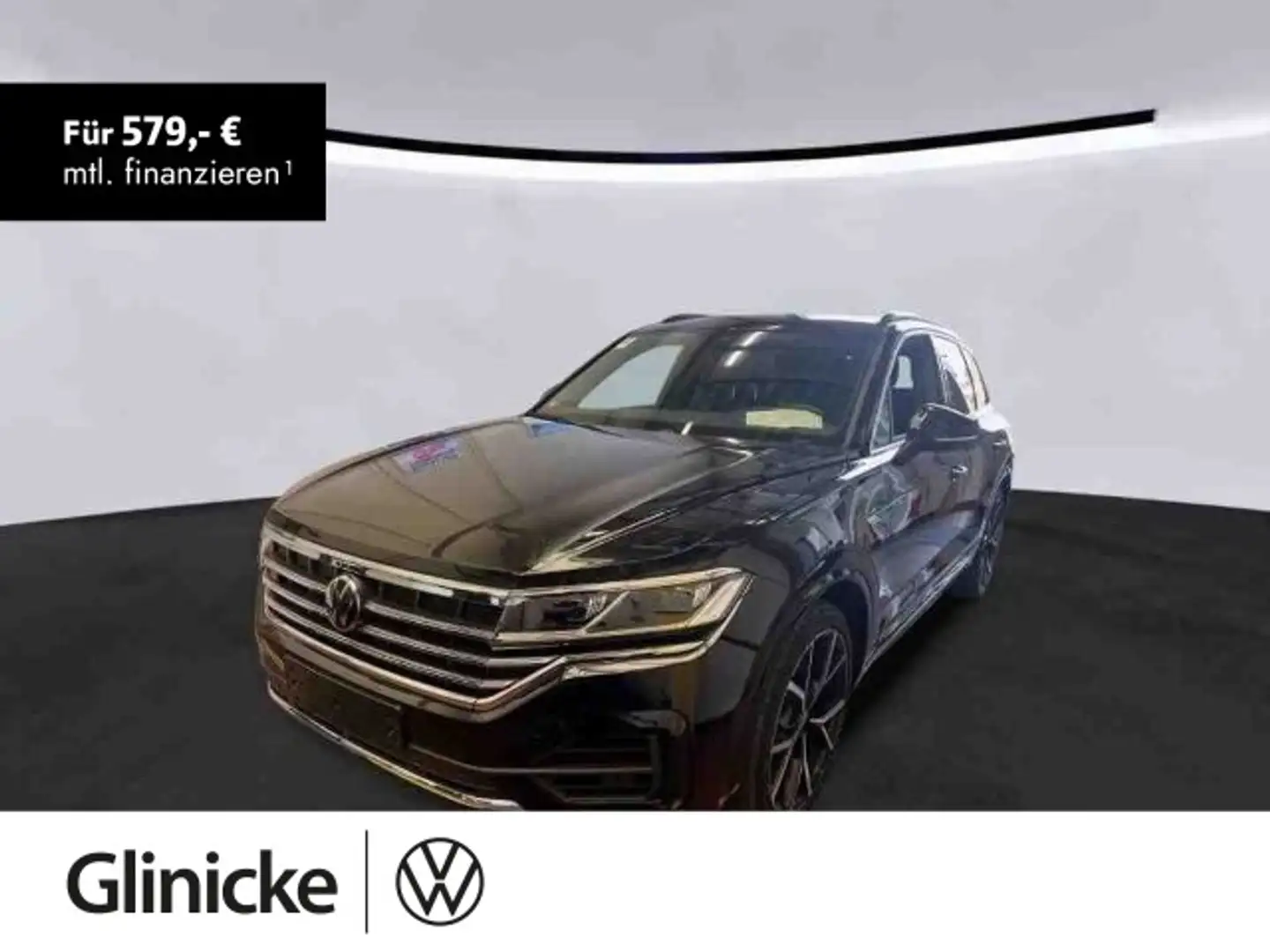 Volkswagen Touareg 3.0 TDI DSG R-Line 4Motion AHK Luft Lede Schwarz - 1