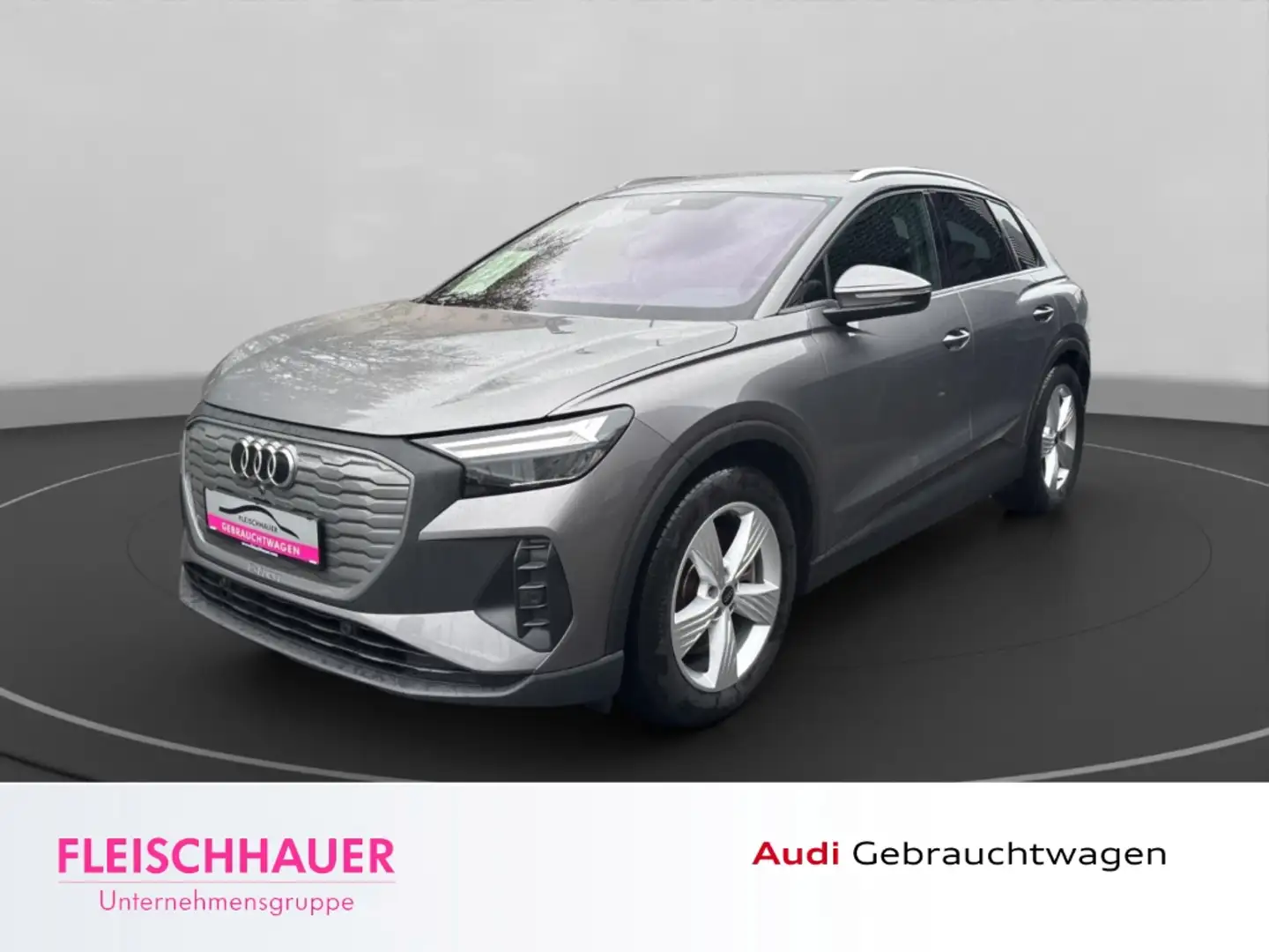 Audi Q4 e-tron 40+KLIMAAUT+SHZ+SPORTSITZE+NAVI+ACC Grau - 1