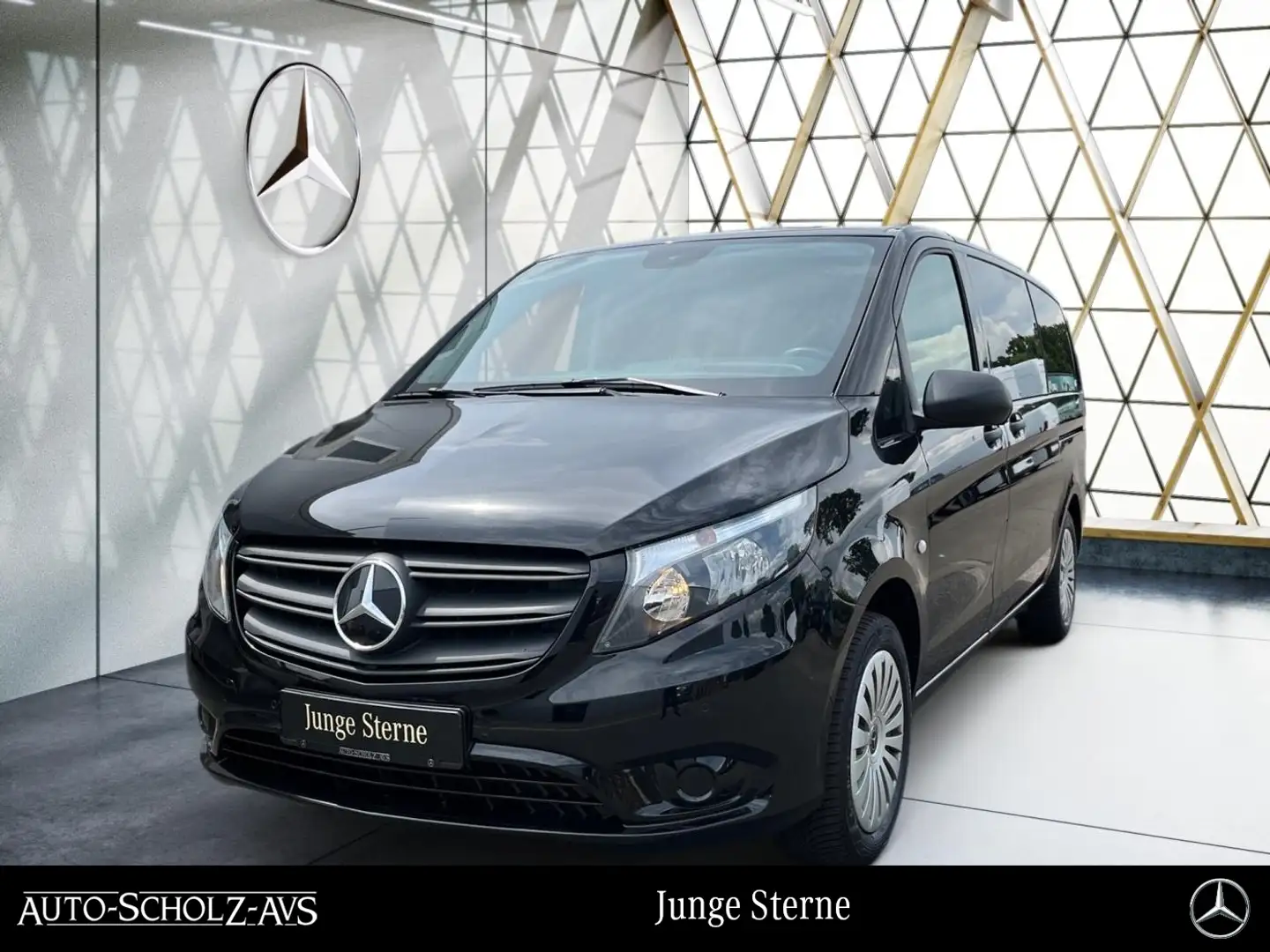Mercedes-Benz Vito 116 CDI Tourer PRO Lang AHK*Kam*Sitzheizung Schwarz - 1