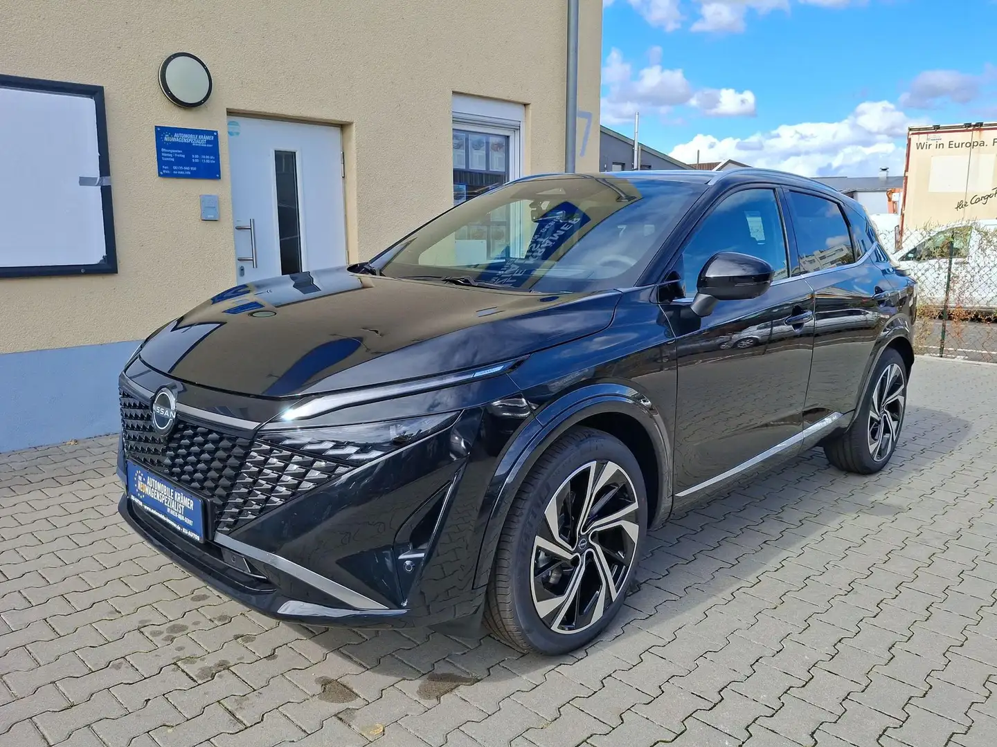 Nissan Qashqai Tekna+ 20 Zoll P-Dach Voll... 1.3 DIG-T MHEV 15... Schwarz - 1