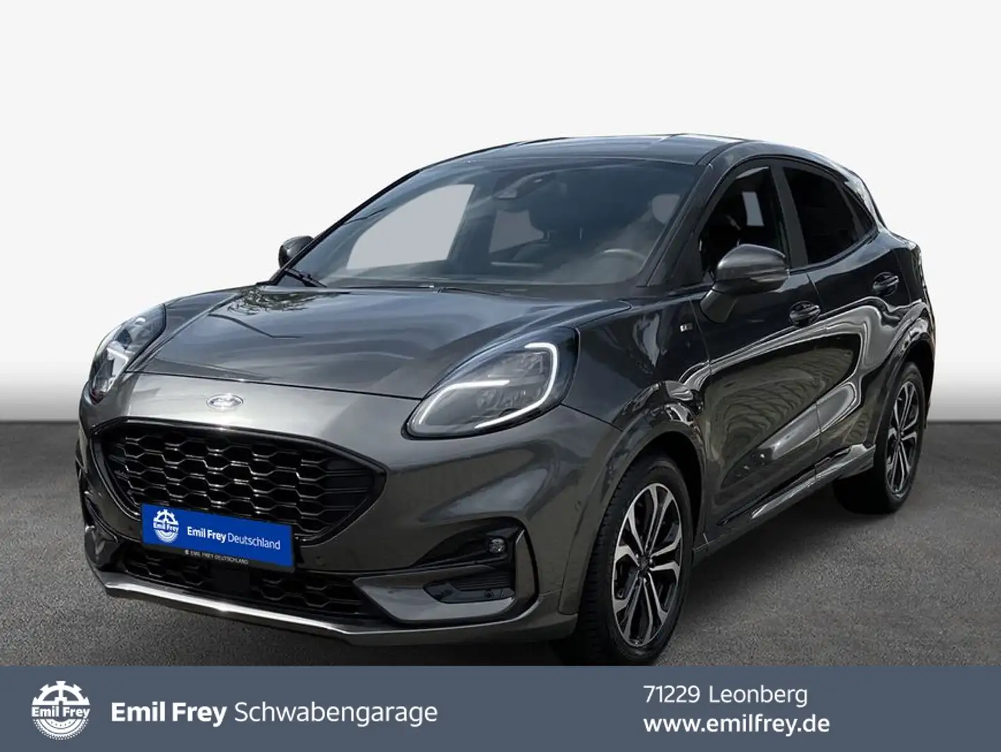 Ford Puma 1.0 EcoBoost Hybrid ST-LINE X *LED *ACC *RFK Grijs - 1