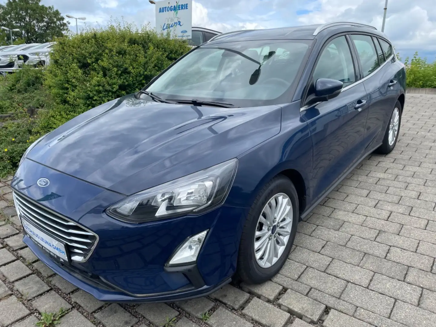 Ford Focus Kombi TDCi120 Auto Titanium Navi/LMF/DAB+ Blau - 1