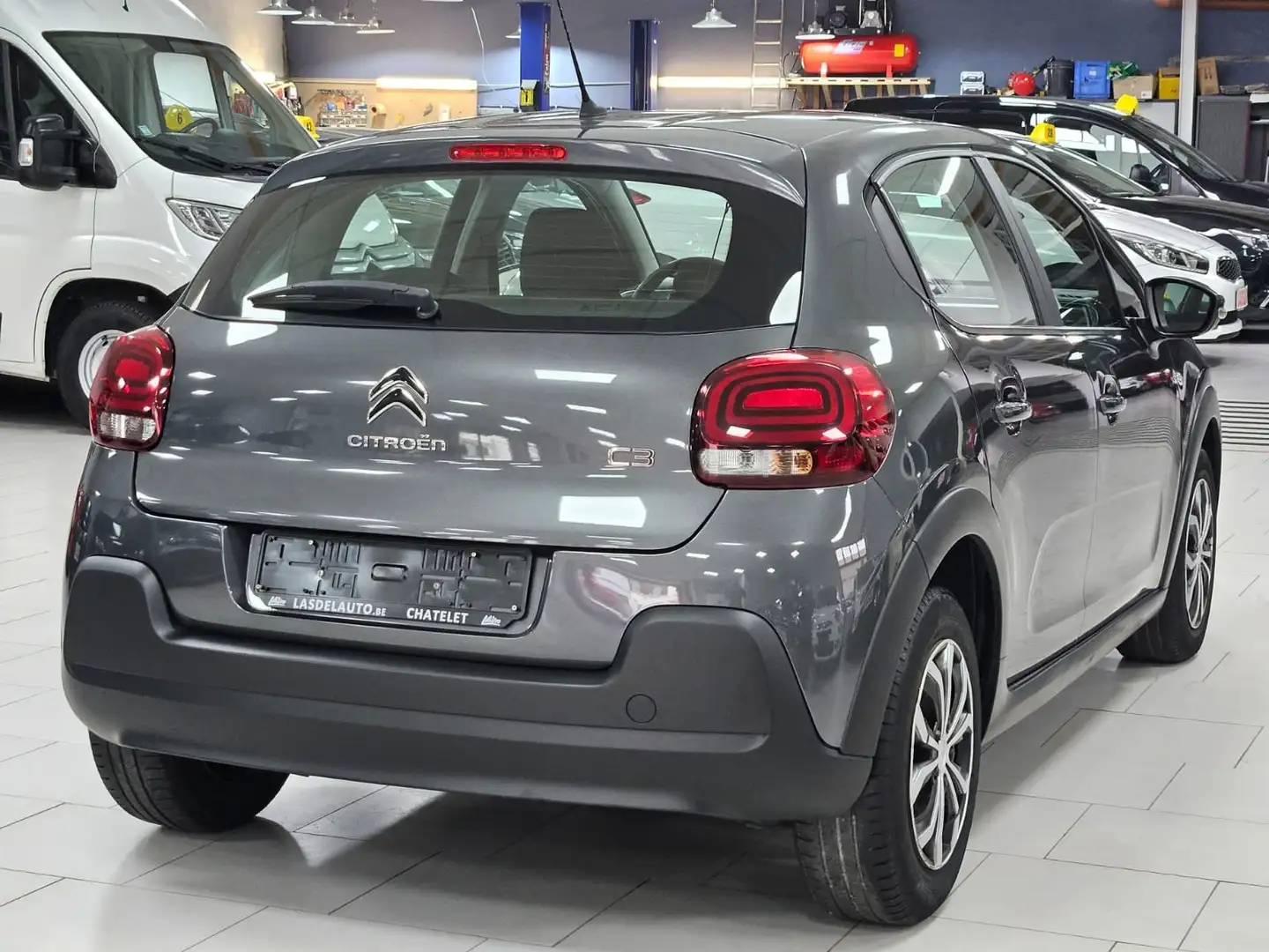 Citroen C3 1.6 HDi Carplay Gps Bluetooth Cruise Clim Led Gris - 2