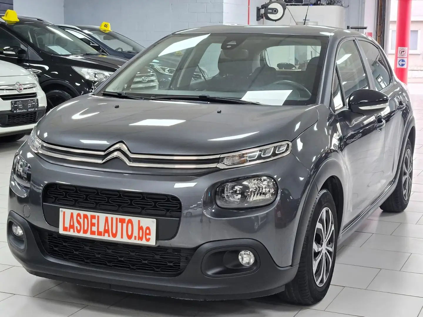 Citroen C3 1.6 HDi Carplay Gps Bluetooth Cruise Clim Led Gris - 1