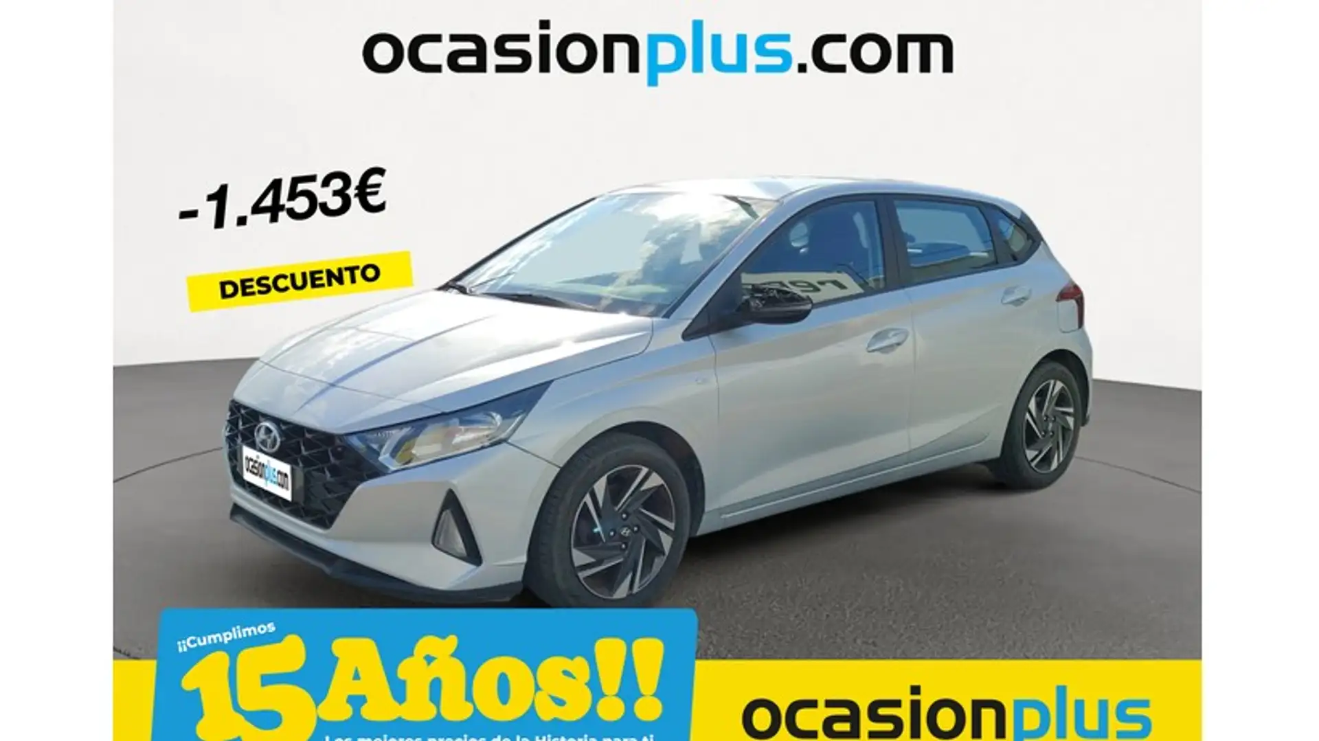 Hyundai i20 1.0 TGDI Klass 48V 100 Argent - 1