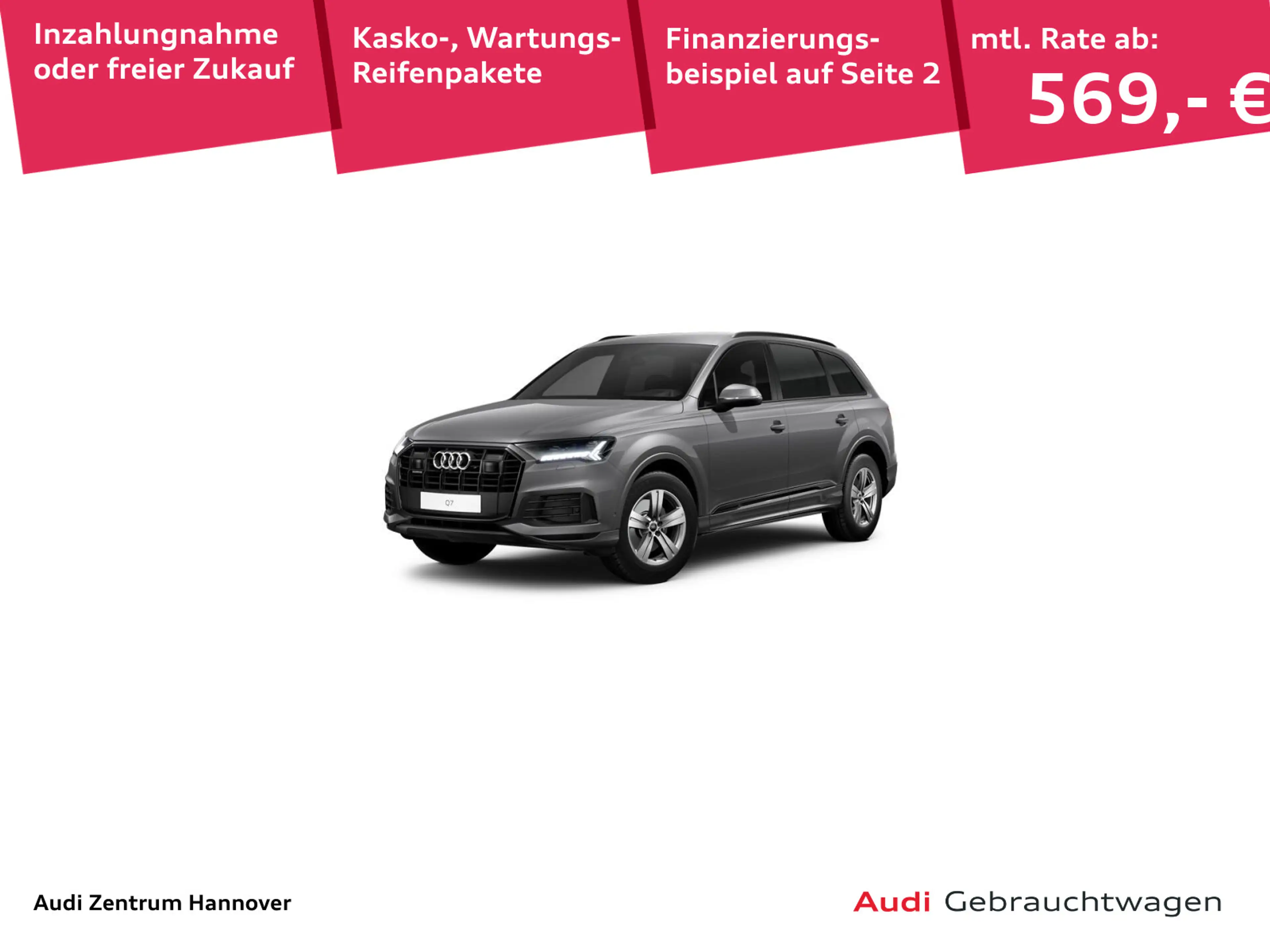 Audi Q7 50 3.0 TDI quattro S-Line virtual AHK
