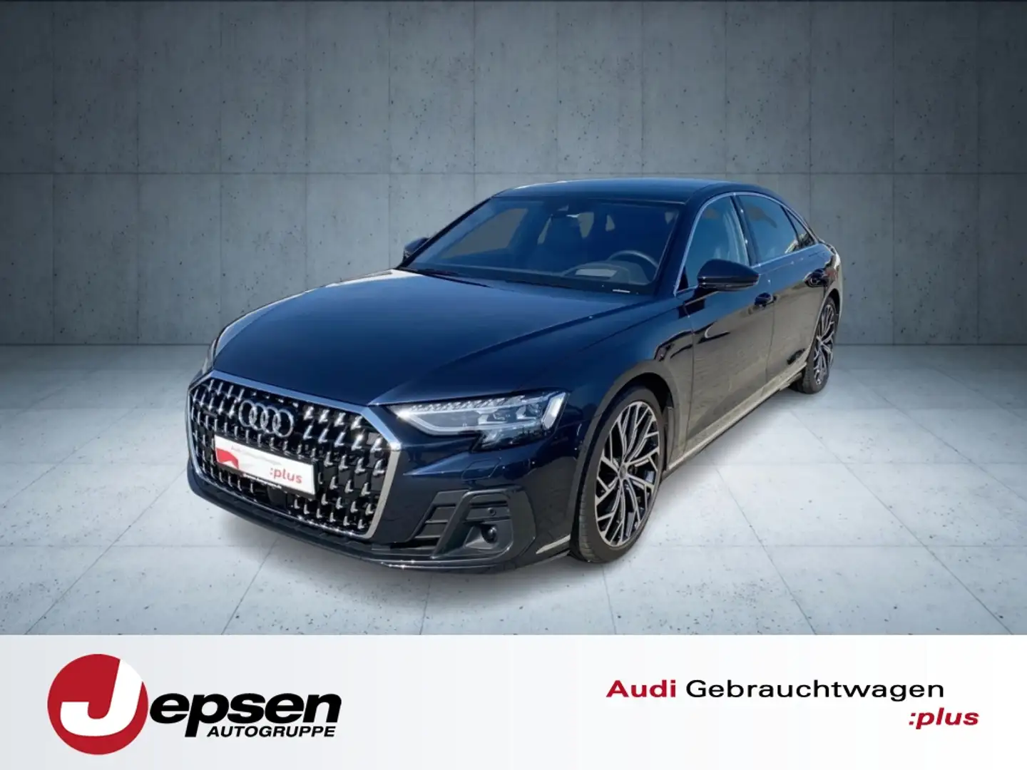 Audi A8 L 60 TFSI e qu. tiptr. N-Sicht PANO 21´ HUD Blau - 1