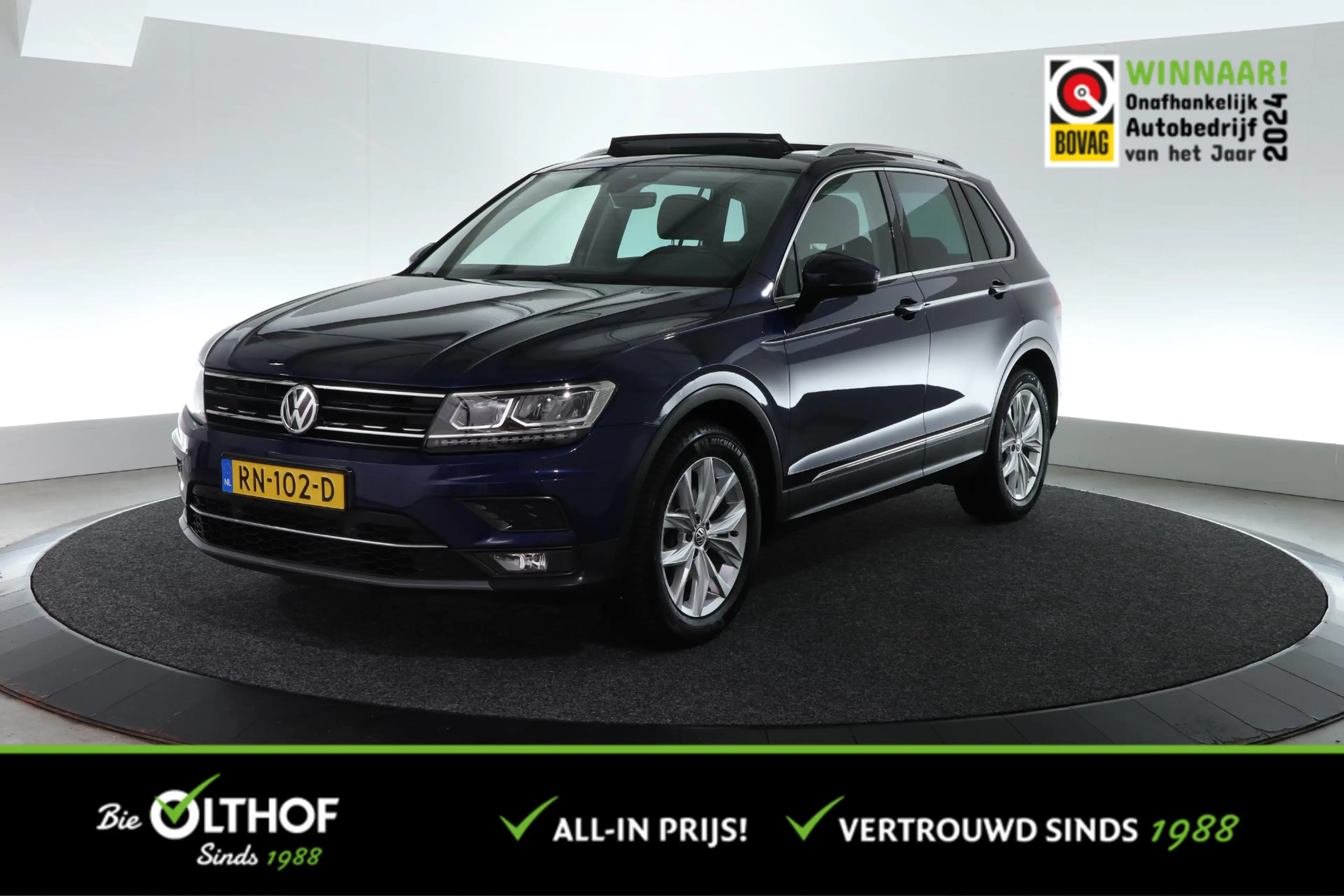 Volkswagen Tiguan 1.4 TSI ACT Highline | ALL-IN PRIJS | SCHUIF-KANTE