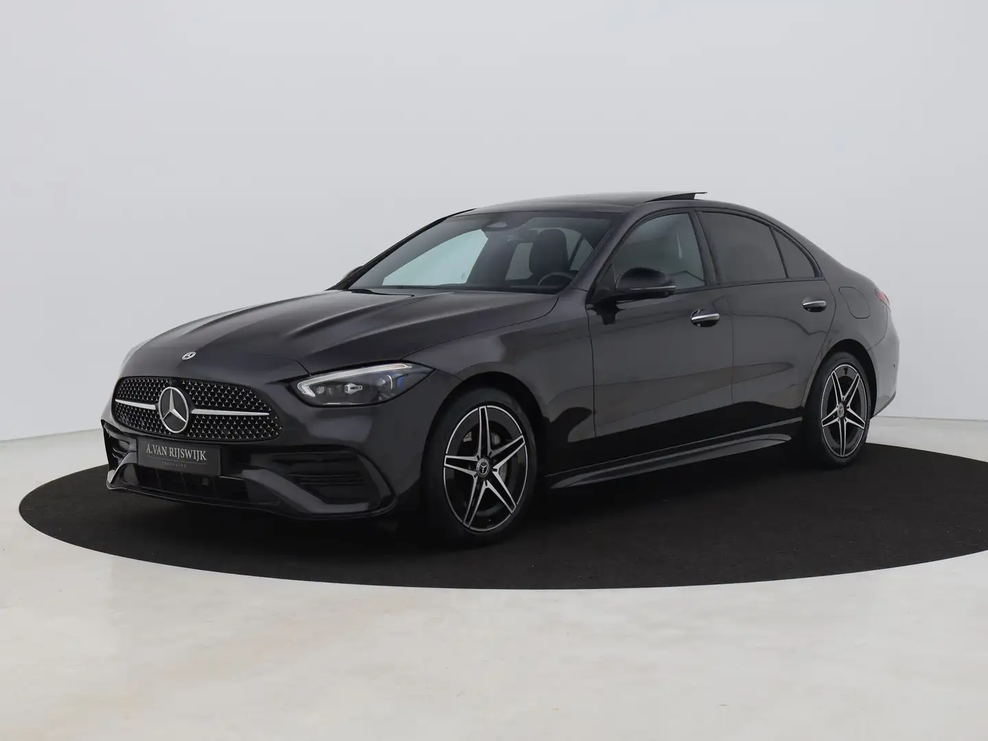 Mercedes-Benz C-klasse 300 e AMG Line | PANO | 360° | BURMESTER Gris - 1