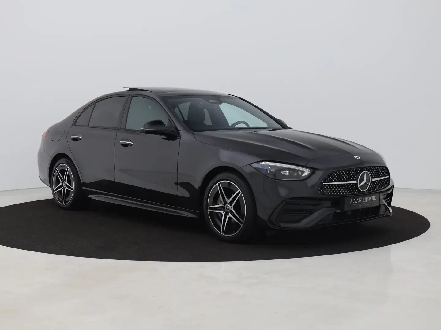 Mercedes-Benz C-klasse 300 e AMG Line | PANO | 360° | BURMESTER Gris - 2