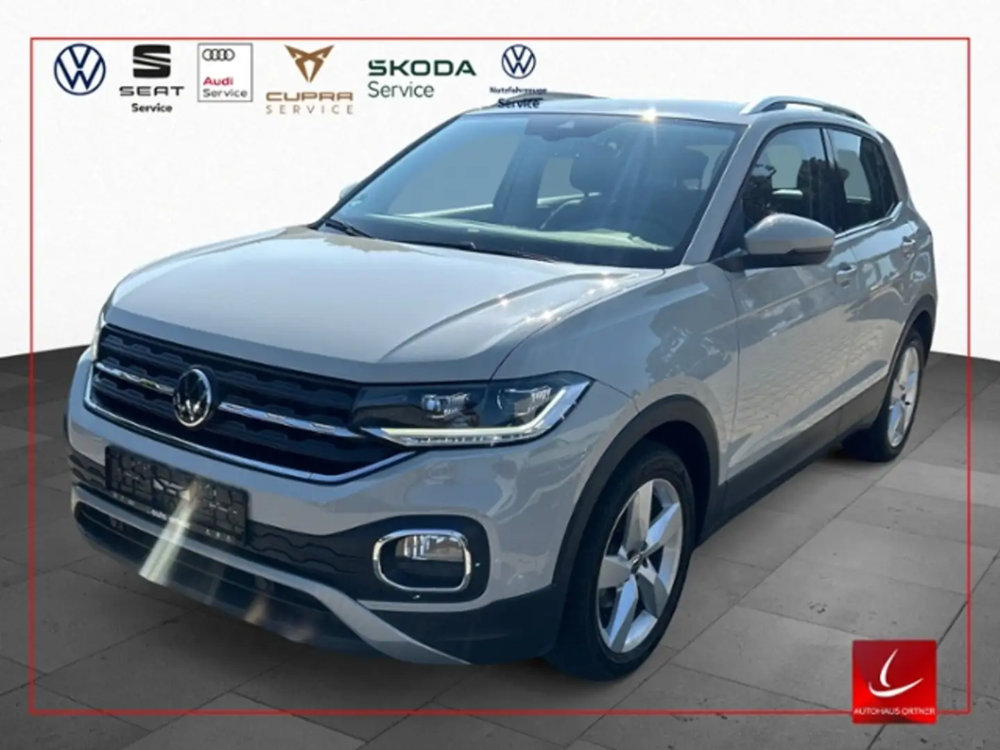 Volkswagen T-Cross 1.0 TSI STYLE LED KLIMA SHZ APP-CONNECT ALU Gris - 1