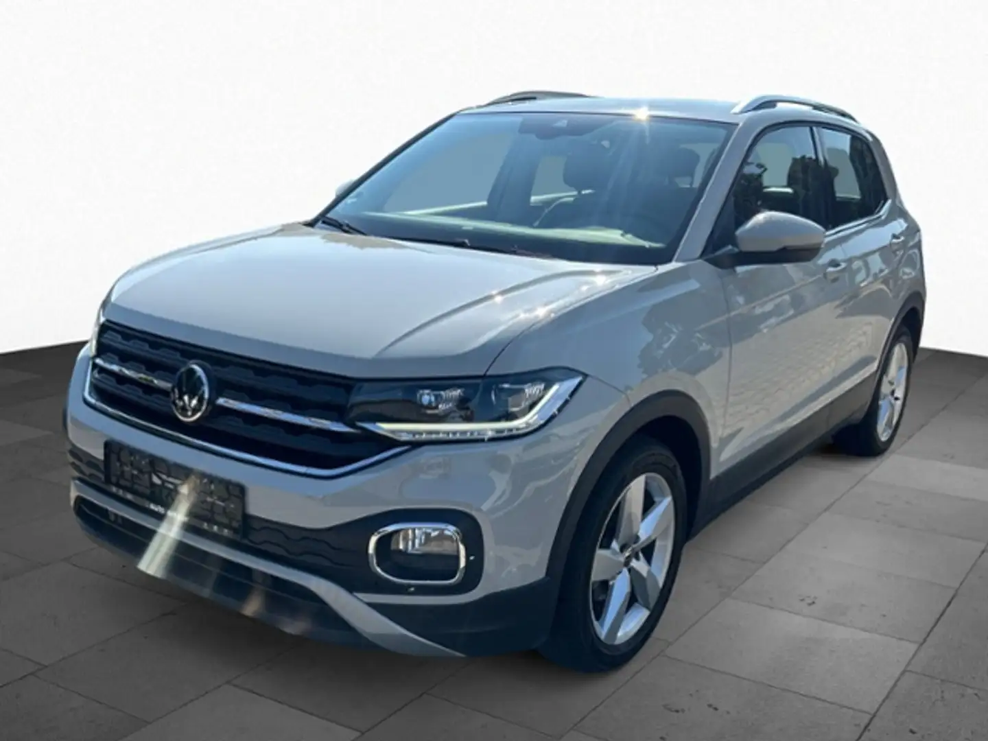 Volkswagen T-Cross 1.0 TSI STYLE LED KLIMA SHZ APP-CONNECT ALU Grijs - 2