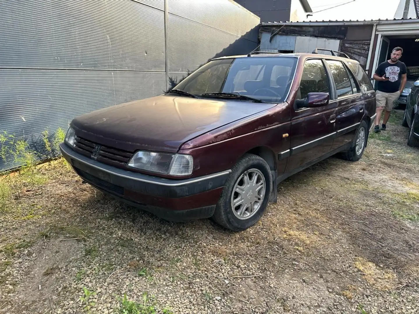 Peugeot 405 oldtimer special turbo Roşu - 1
