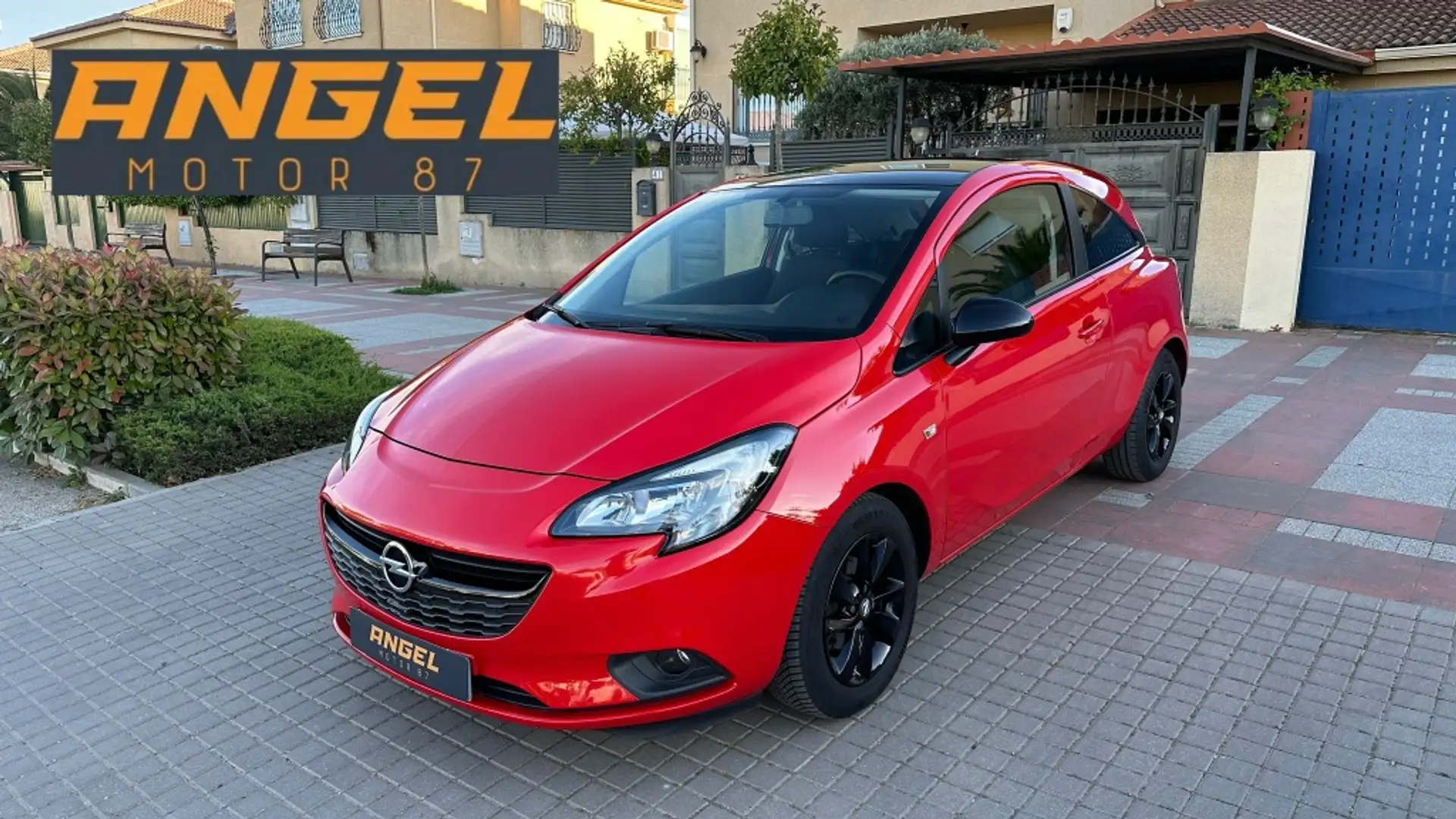 Opel Corsa 1.4 Expression 75 Rojo - 1
