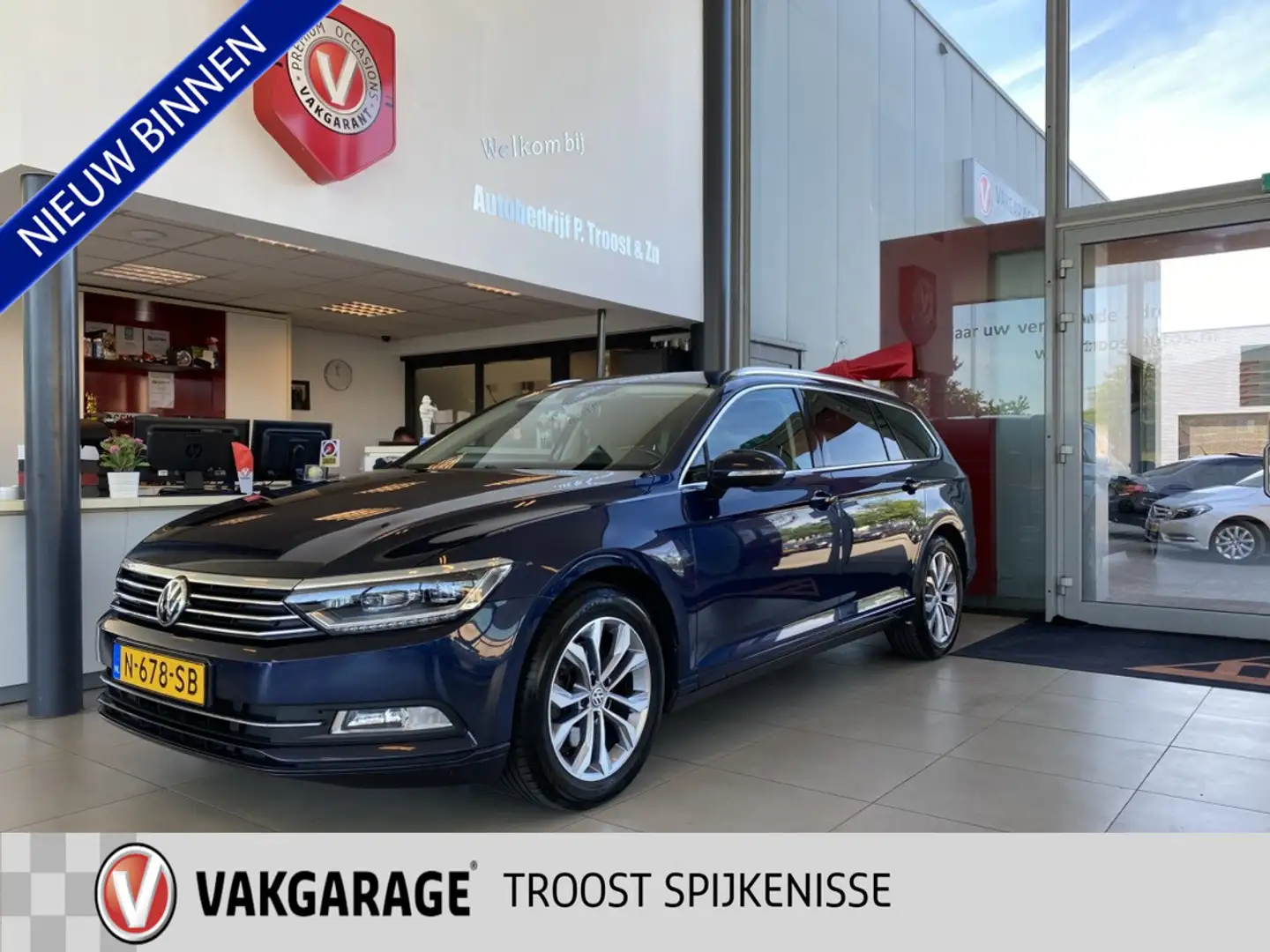 Volkswagen Passat Variant 1.4 TSI ACT Highline,100% Onderhouden,Navigatie,Pa Bleu - 1