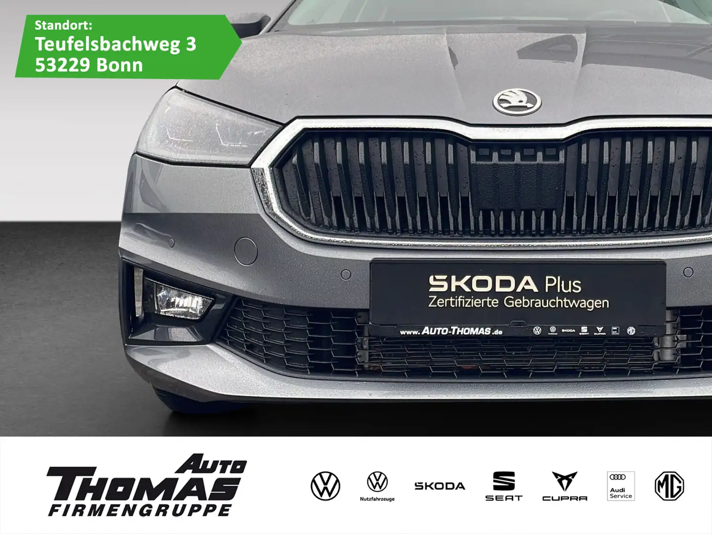 Skoda Fabia Tour 1.0 TSI DSG LED NAVI KAMERA SHZ Grau - 1