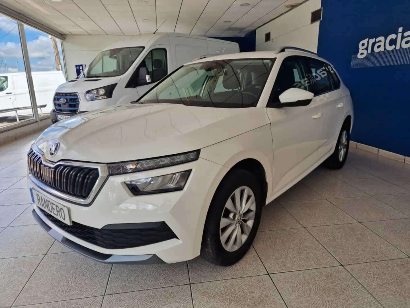 Skoda Kamiq 1.0 TSI Ambition 81kW DSG Blanc - 1