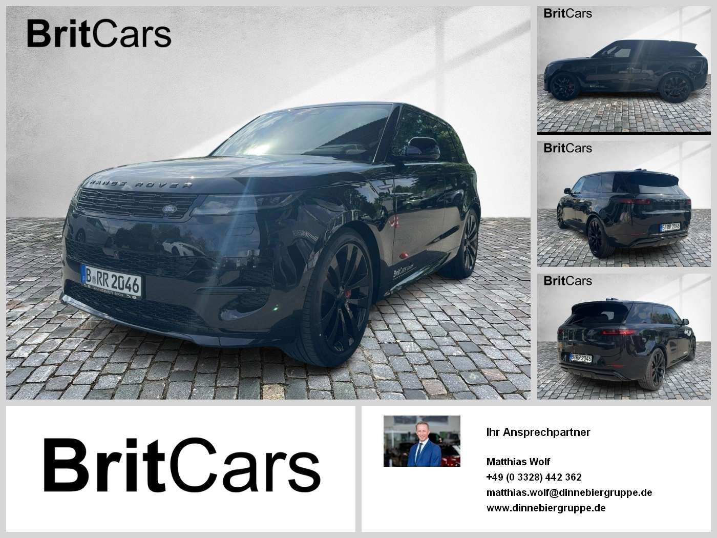 Second hand Land Rover Range Rover Sport 3.0 D300
