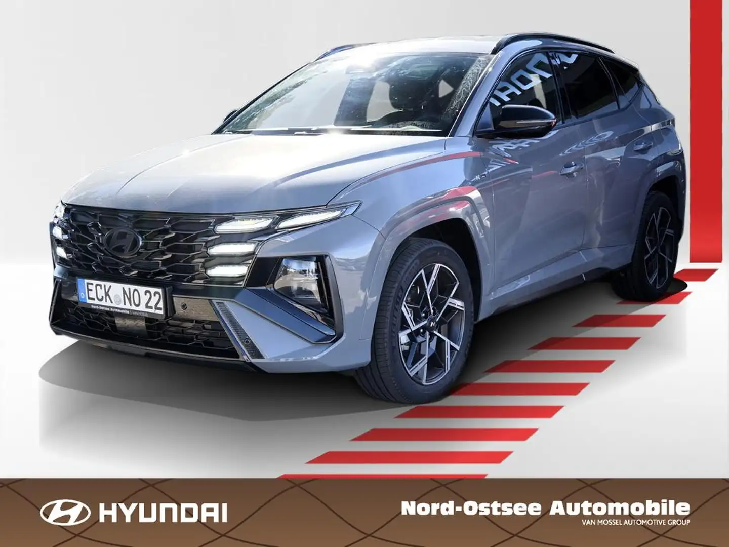 Hyundai TUCSON FL HEV N Line Gris - 1
