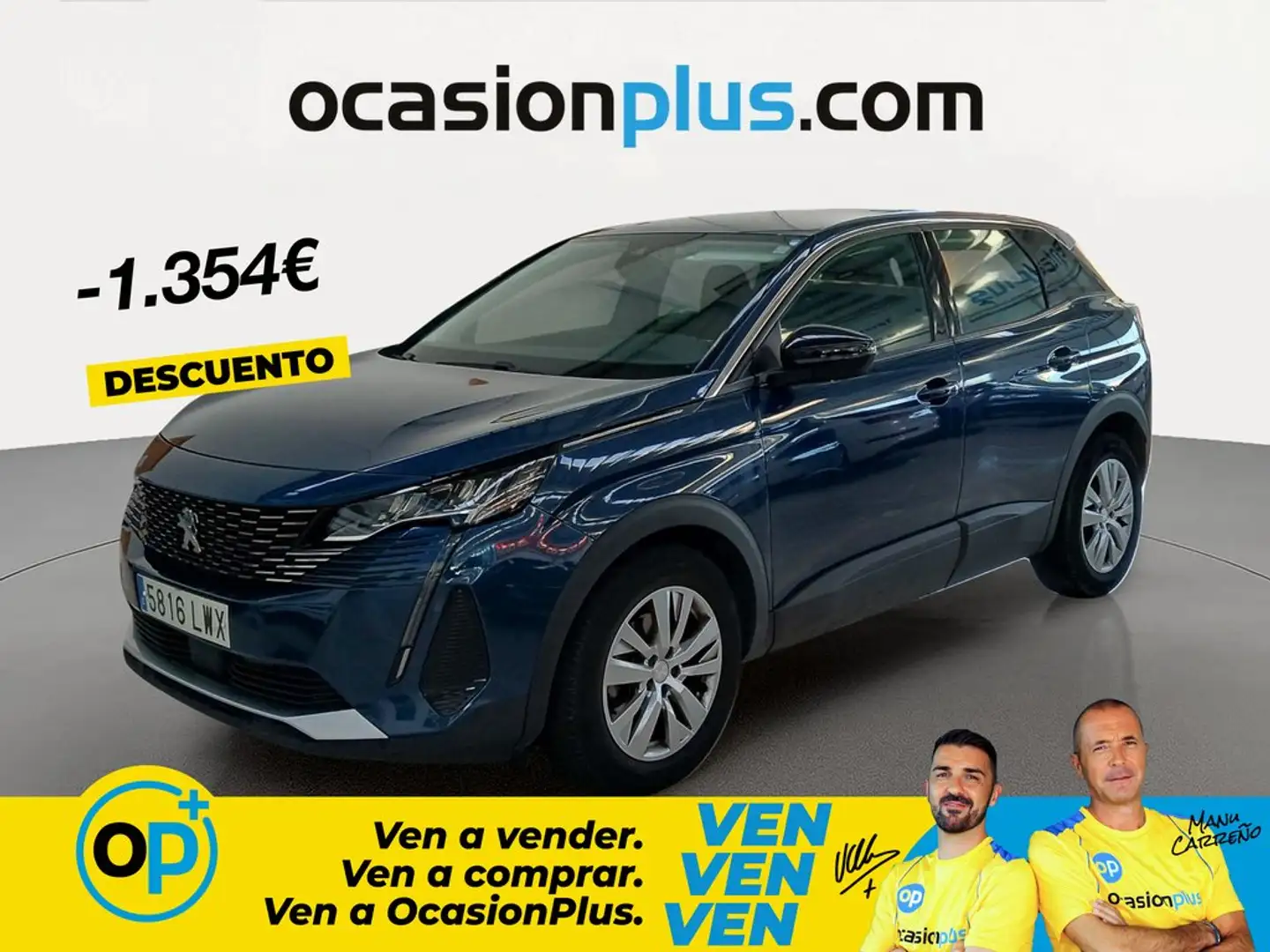 Peugeot 3008 1.5BlueHDi Active Pack S&S 130 Azul - 1
