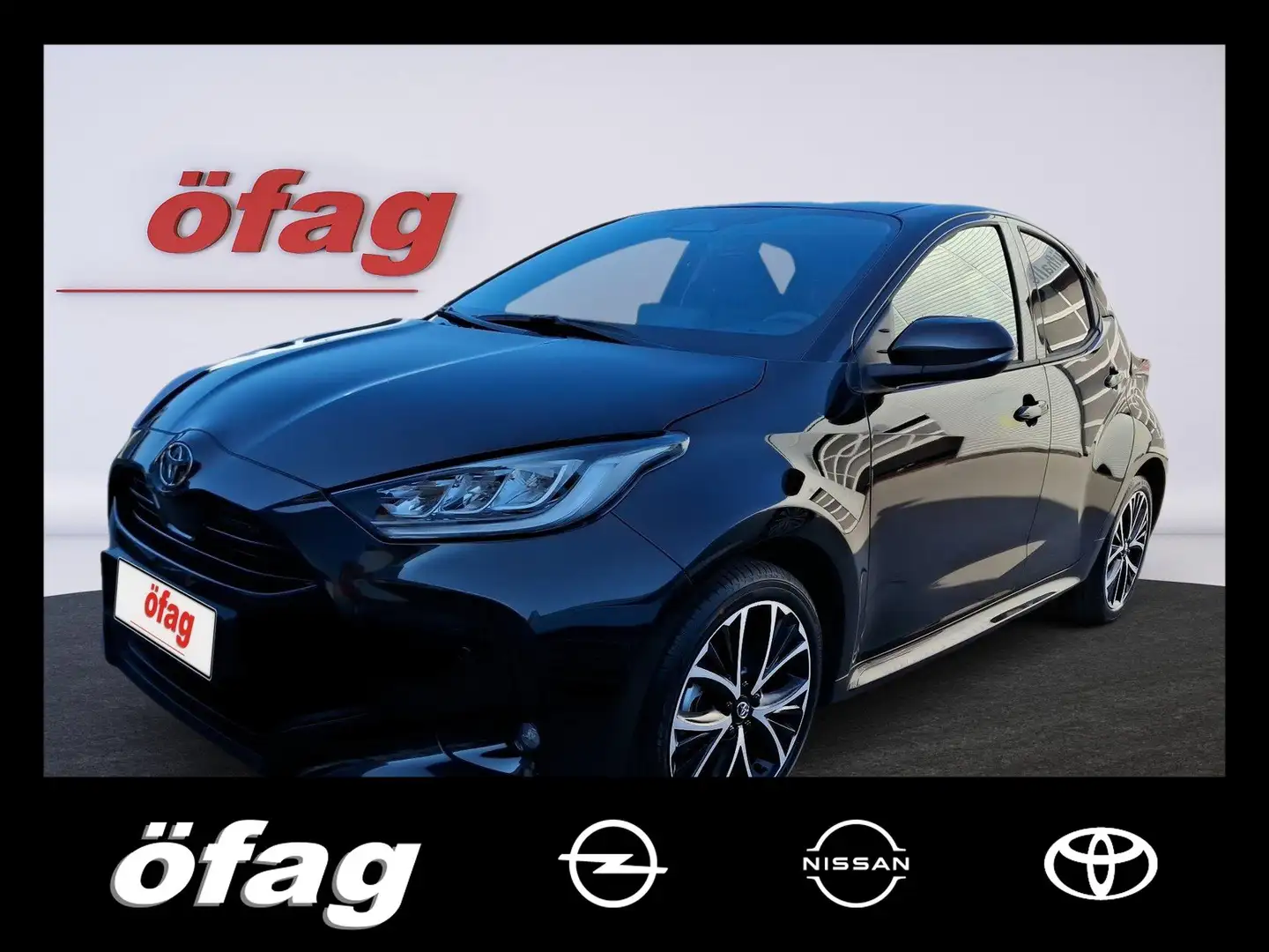 Toyota Yaris 1.5 VVT-i Hybrid Teamplayer Schwarz - 1