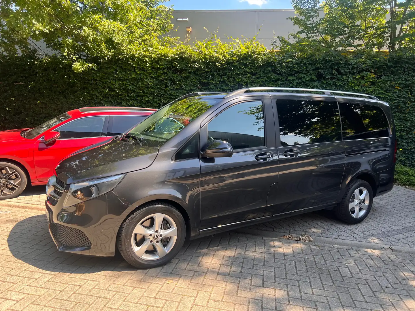 Mercedes-Benz V 220 V Conf.Edit L2 7+1 Dab.2schuifd.Trekh.170PK Kam. Gris - 1