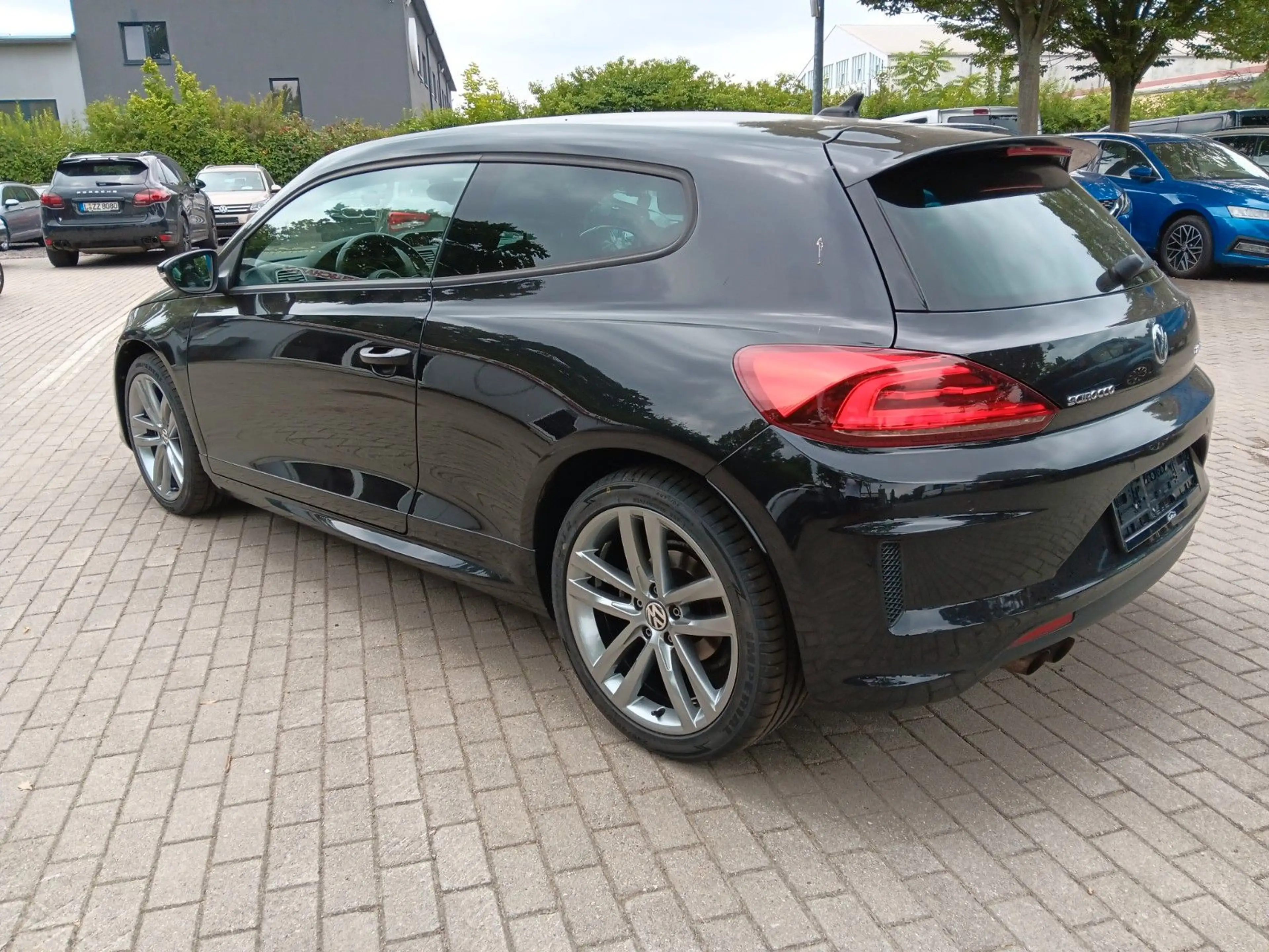 Volkswagen Scirocco R-Line Navi Klima Leder Kamera Xenon — photo 5
