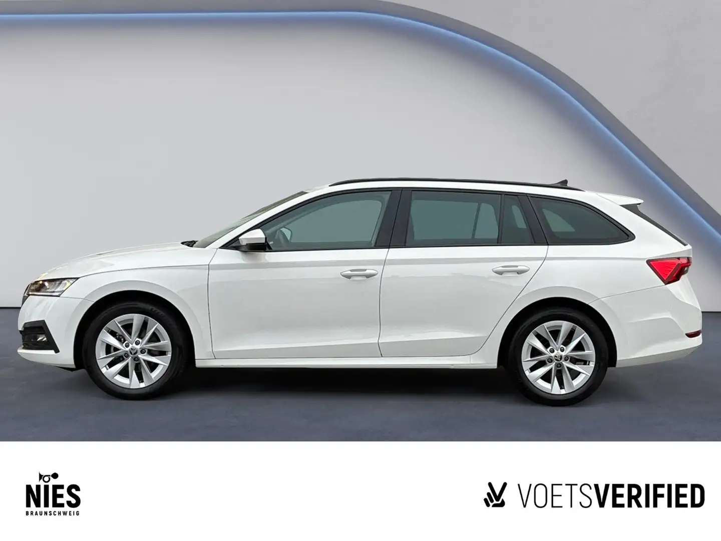 Skoda Octavia Combi Ambition 1.5 TSI AHK+PDC+SHZ Weiß - 2