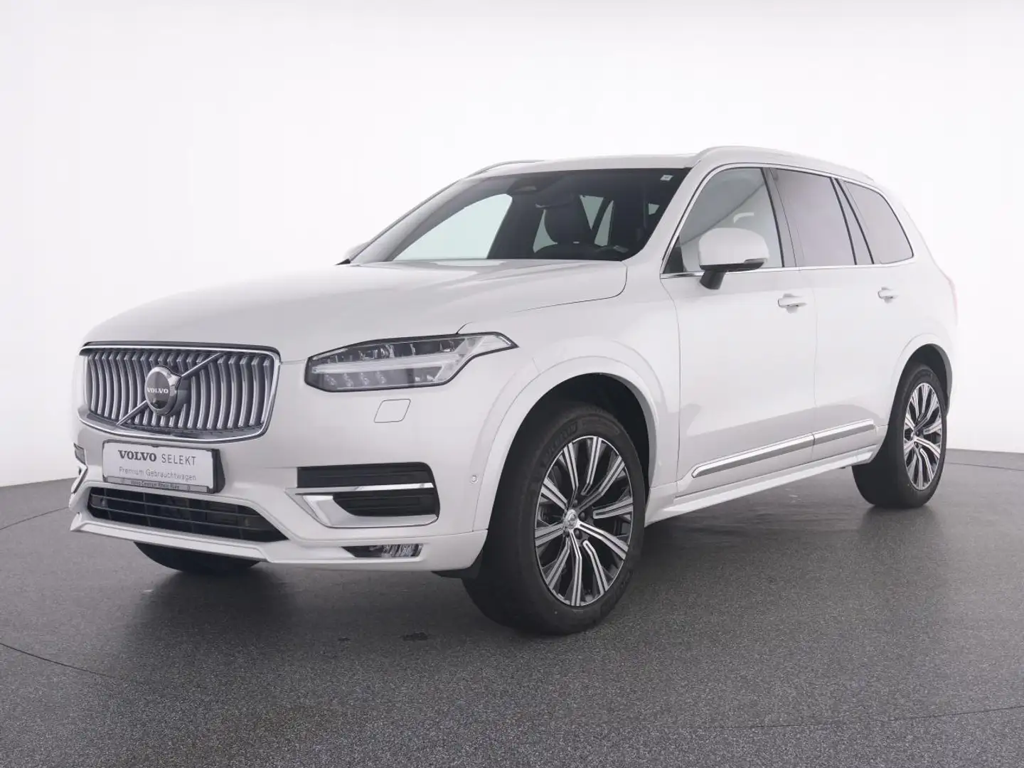 Volvo XC90 B5 AWD Ultimate Bright+360°+AHK+WP+LP+MEMO+ Blanco - 2