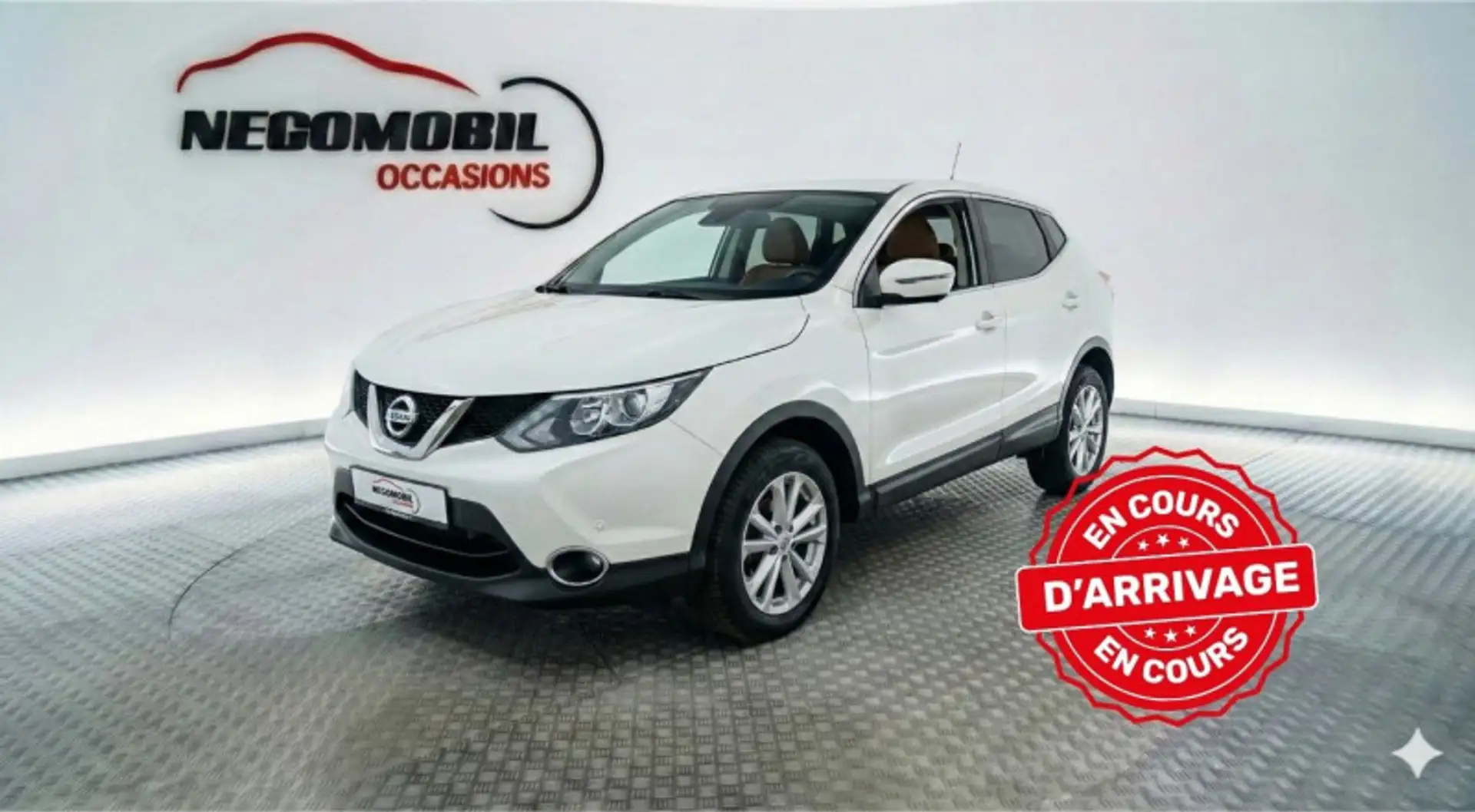 Nissan Qashqai 1.6 DCI 130CH ACENTA Blanc - 1