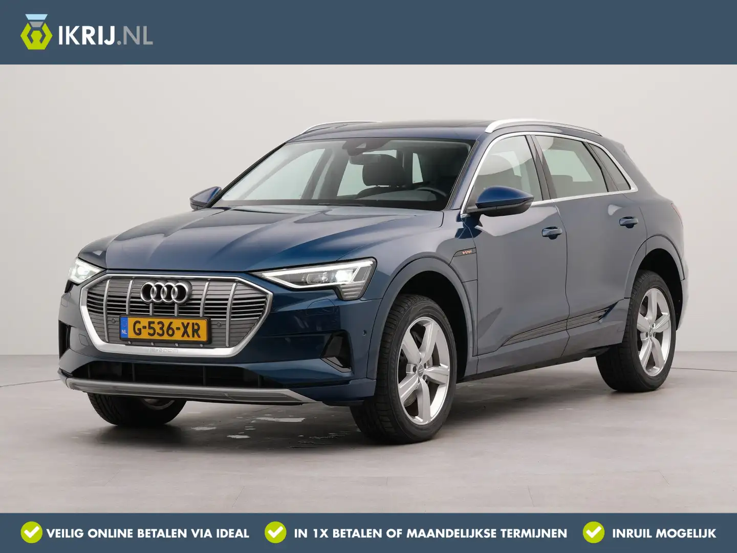 Audi e-tron e-tron 50 quattro Launch edition plus 71 kWh | App Bleu - 1
