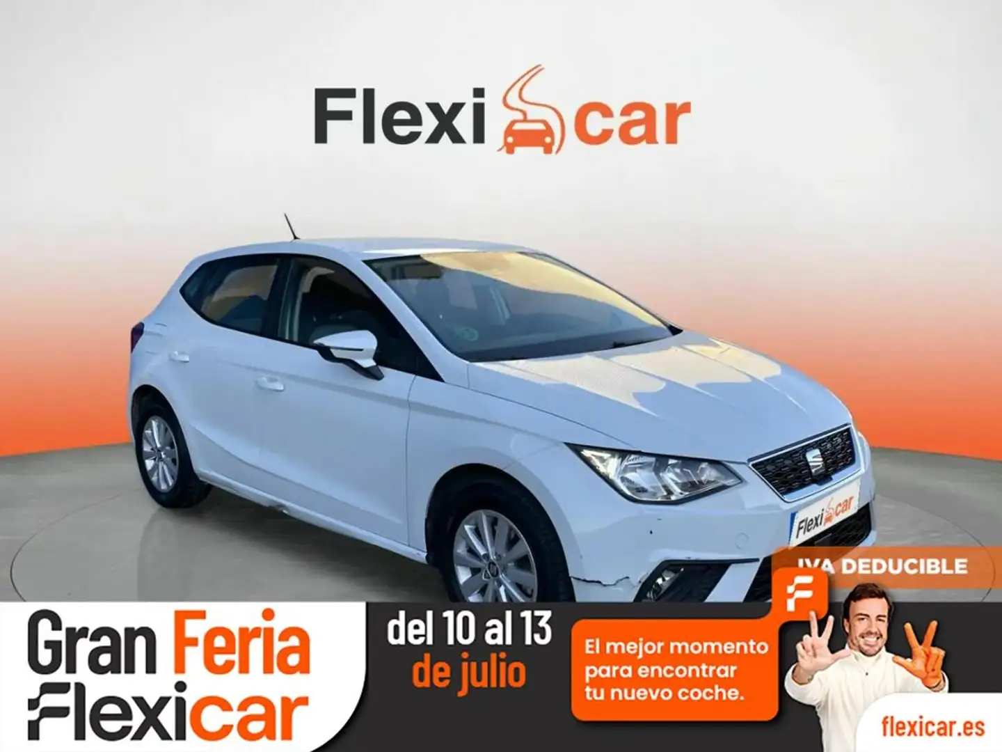 SEAT Ibiza 1.6TDI CR S&S Xcellence DSG7 95 Blanco - 1
