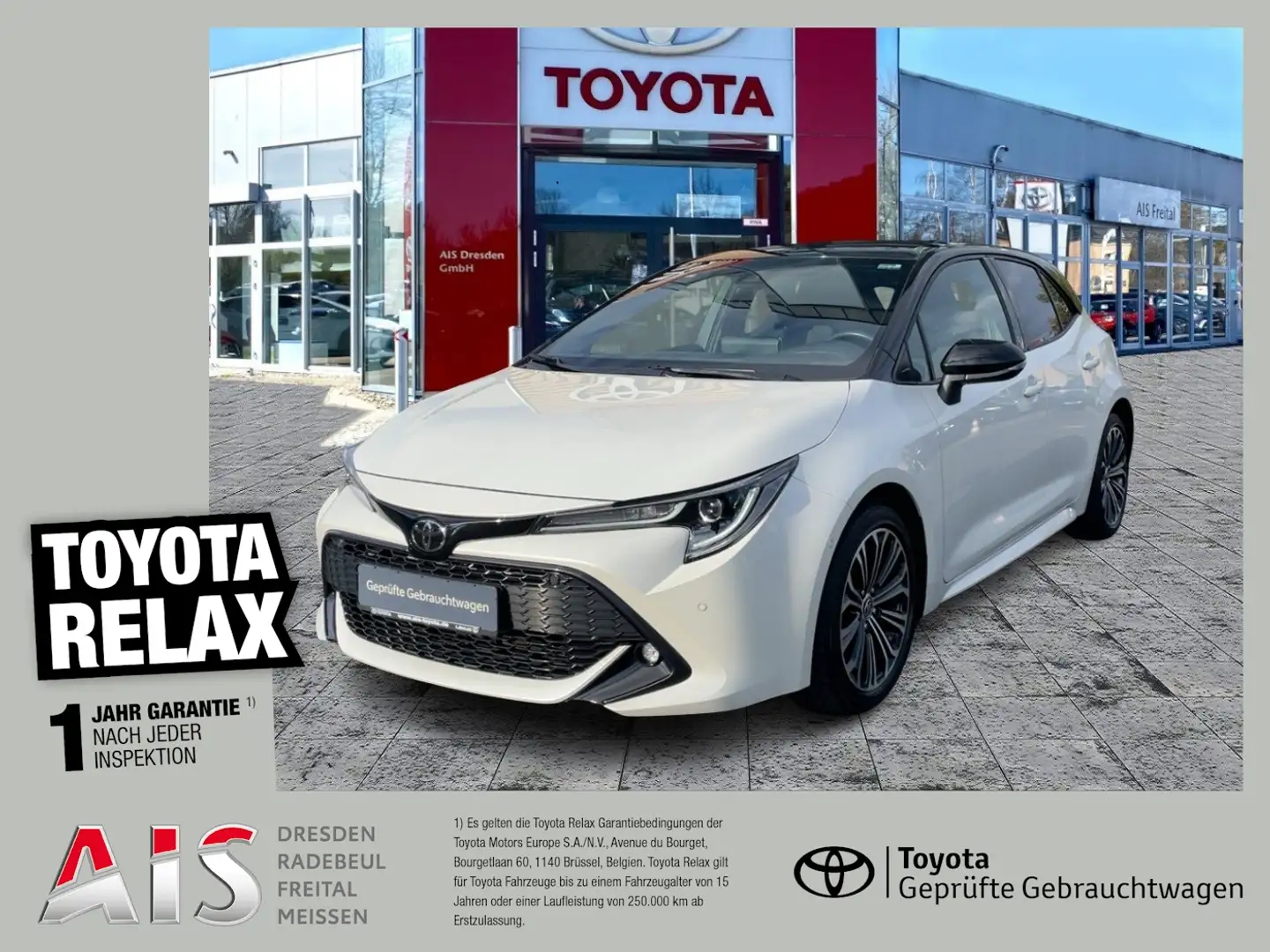 Toyota Corolla 1.2T Team D ACC+LED+SHZ+2xKlima+Kam.+LM Noir - 1